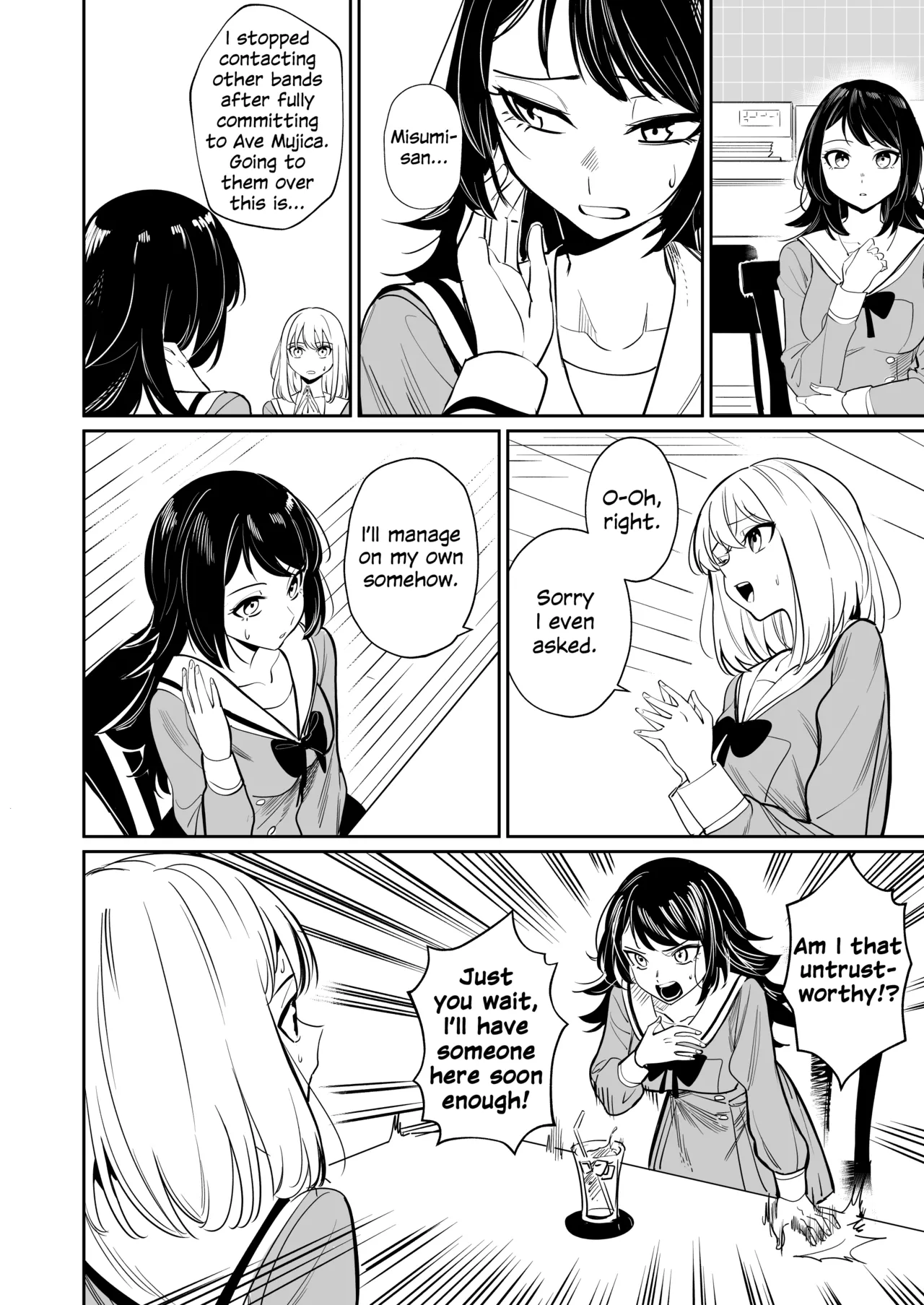 (C108) [DoubleDragon Warehouse (DoubleDragon)]Watashi no Mei/Oba mo Watashi no Koto ga Suki Mitai!? | My Niece/Aunt Seems to Love Me Too!?(BanG Dream! Ave Mujica) [English] Page 42