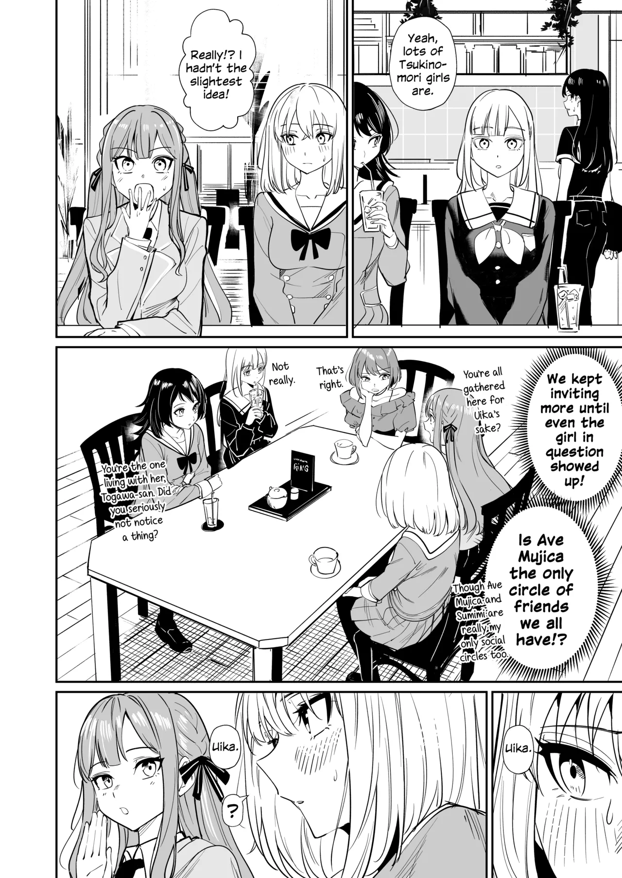 (C108) [DoubleDragon Warehouse (DoubleDragon)]Watashi no Mei/Oba mo Watashi no Koto ga Suki Mitai!? | My Niece/Aunt Seems to Love Me Too!?(BanG Dream! Ave Mujica) [English] Page 44