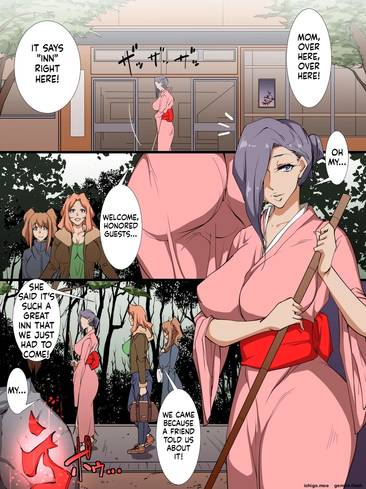 [Izuminoaru]Sennou Ryokan + Sennou Onsen Ryokan + Sen'nō ryokan e yōkoso! _MTL Page 3