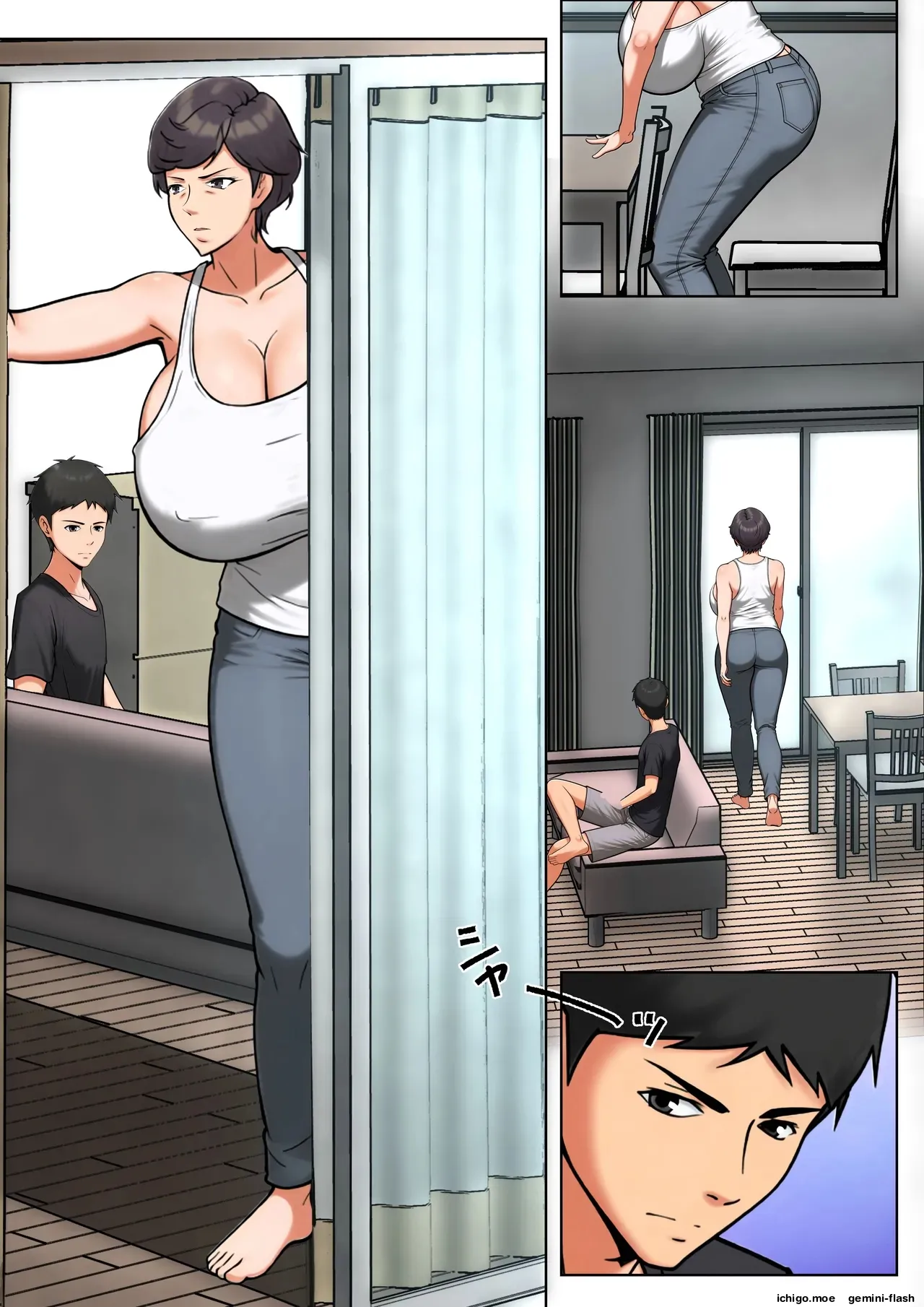 [Pentacle (Shimipan)]Shikatanaku Kaa-chan to Sex Shimasu 9 Page 18