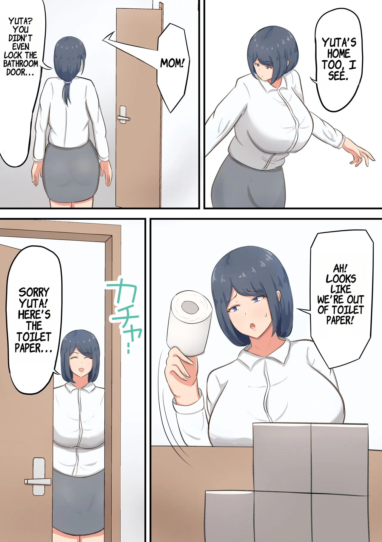 [Shirakumo Zen]Rokujou Hitoma no Apart de Okaa-san to Icha Love Sex Seikatsu[English] Page 5