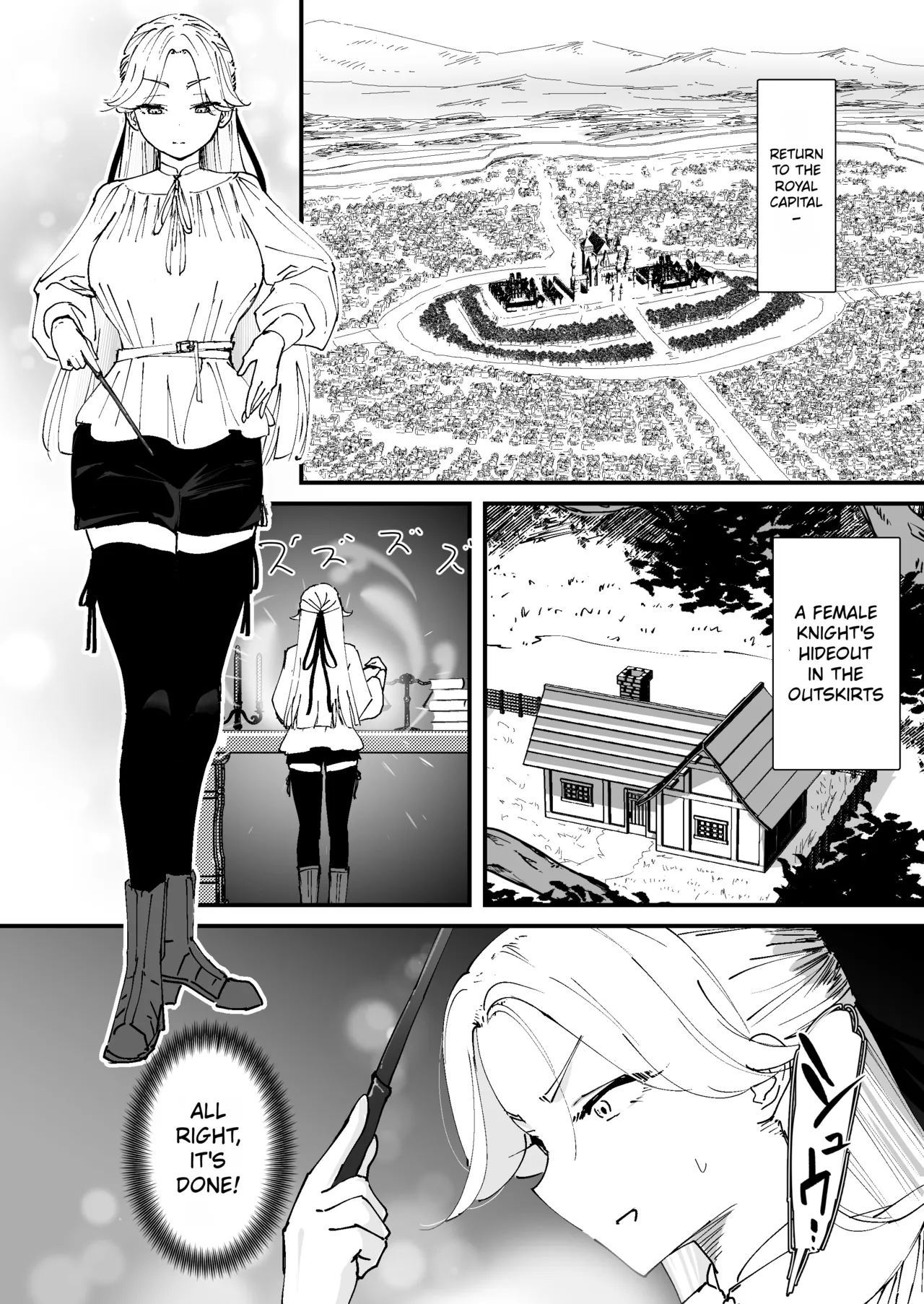 [Nadayuiya (Nadayui)]Watashi no Anal wa Yowakunai!! ~Onna Kishi-sama ga Anal Jelly ni Kussuru made...~ | My anus isn't weak!![English] Page 28