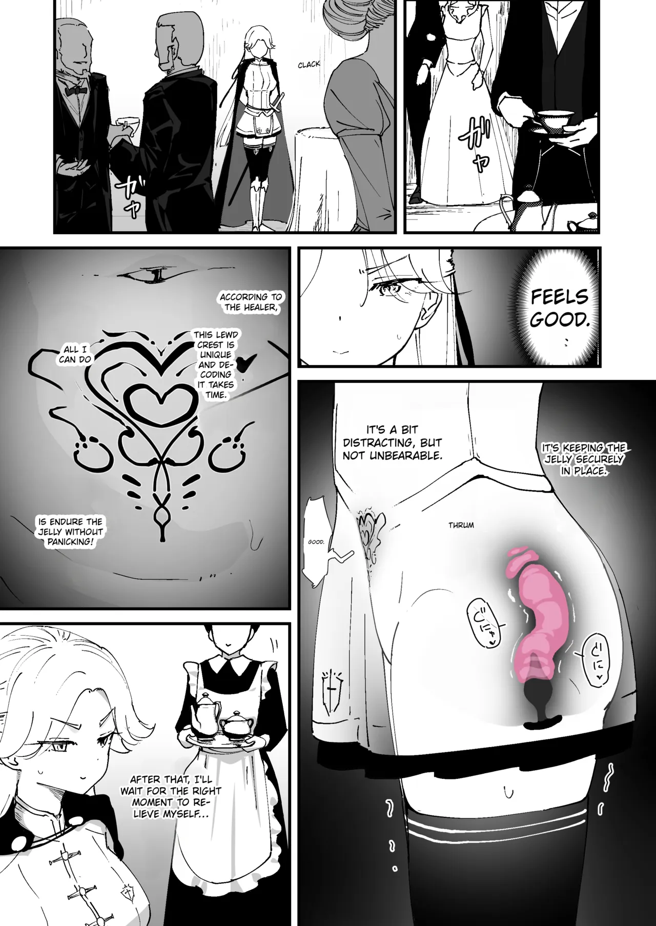[Nadayuiya (Nadayui)]Watashi no Anal wa Yowakunai!! ~Onna Kishi-sama ga Anal Jelly ni Kussuru made...~ | My anus isn't weak!![English] Page 31