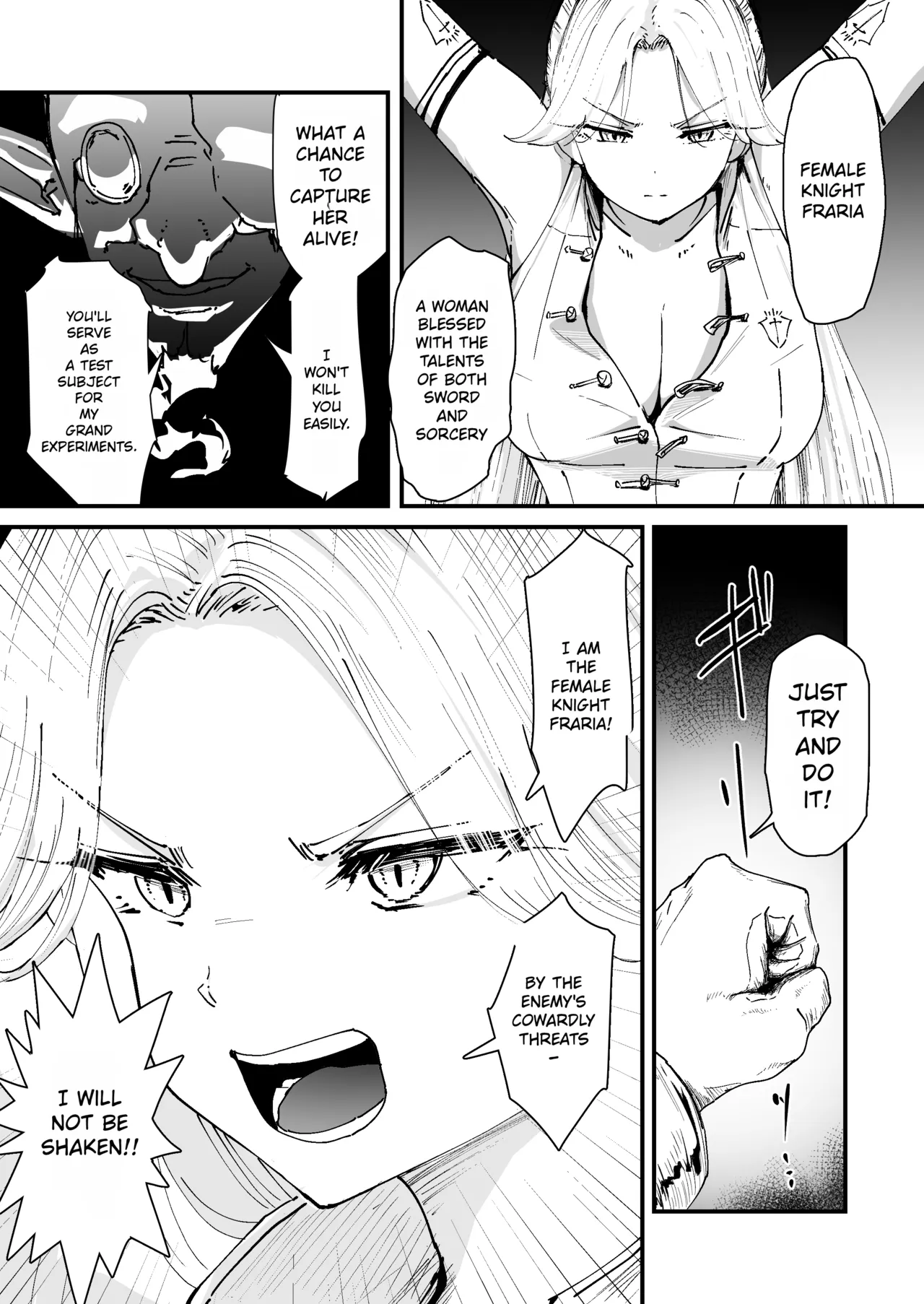 [Nadayuiya (Nadayui)]Watashi no Anal wa Yowakunai!! ~Onna Kishi-sama ga Anal Jelly ni Kussuru made...~ | My anus isn't weak!![English] Page 9