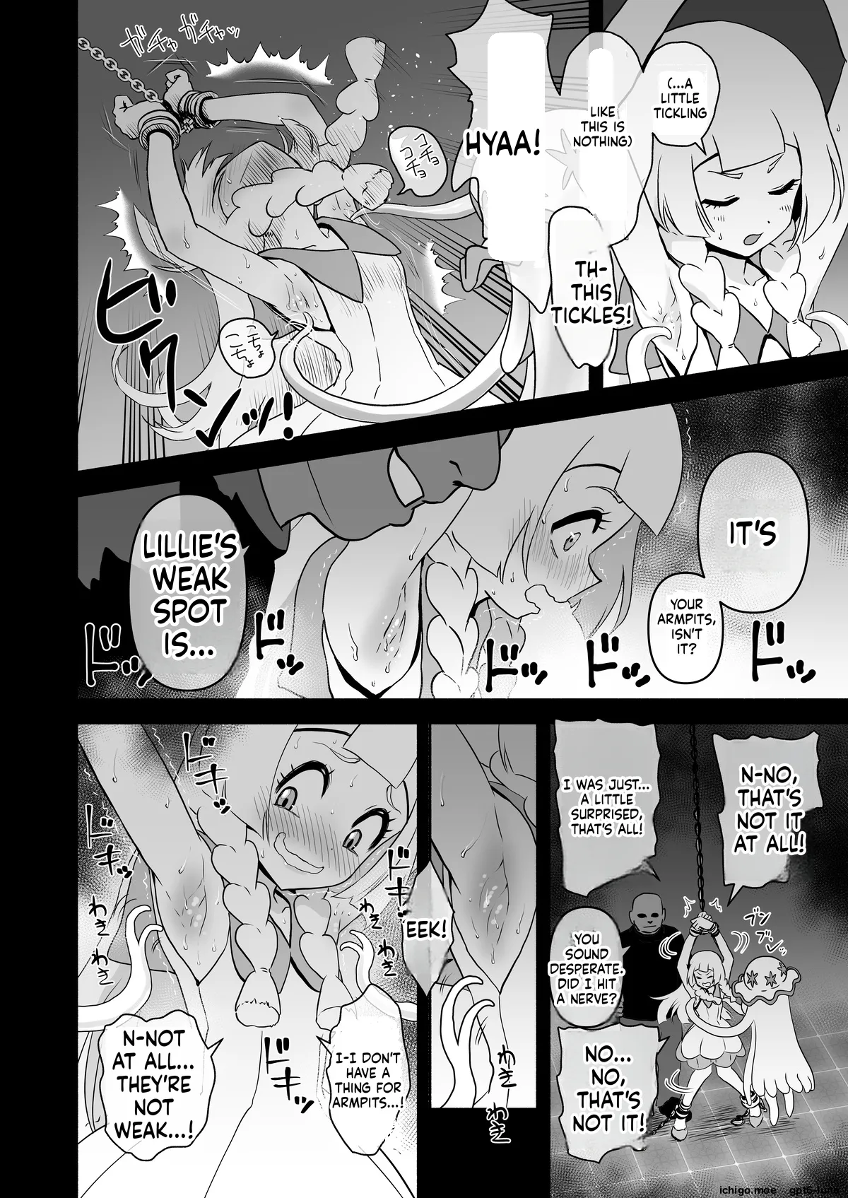 [Jintarou][じんタロウ]Lillie's Humiliating Armpit Tickling(Pokemon)[English] Page 2