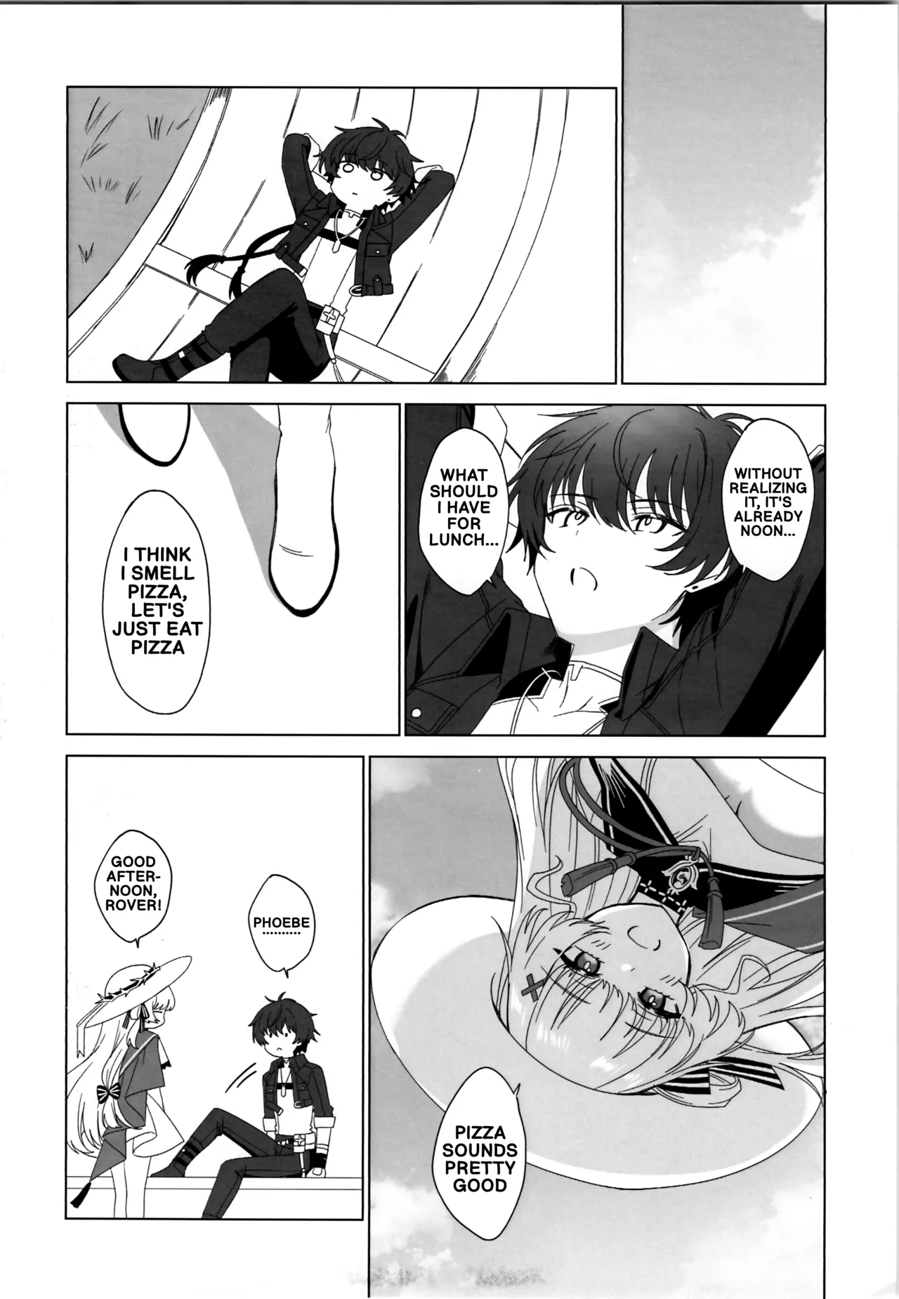 (FF46) [broccoholic (MM)]With Phoebe♥ Just had Good Sex(Wuthering Waves) [English] [Decensored] Page 13