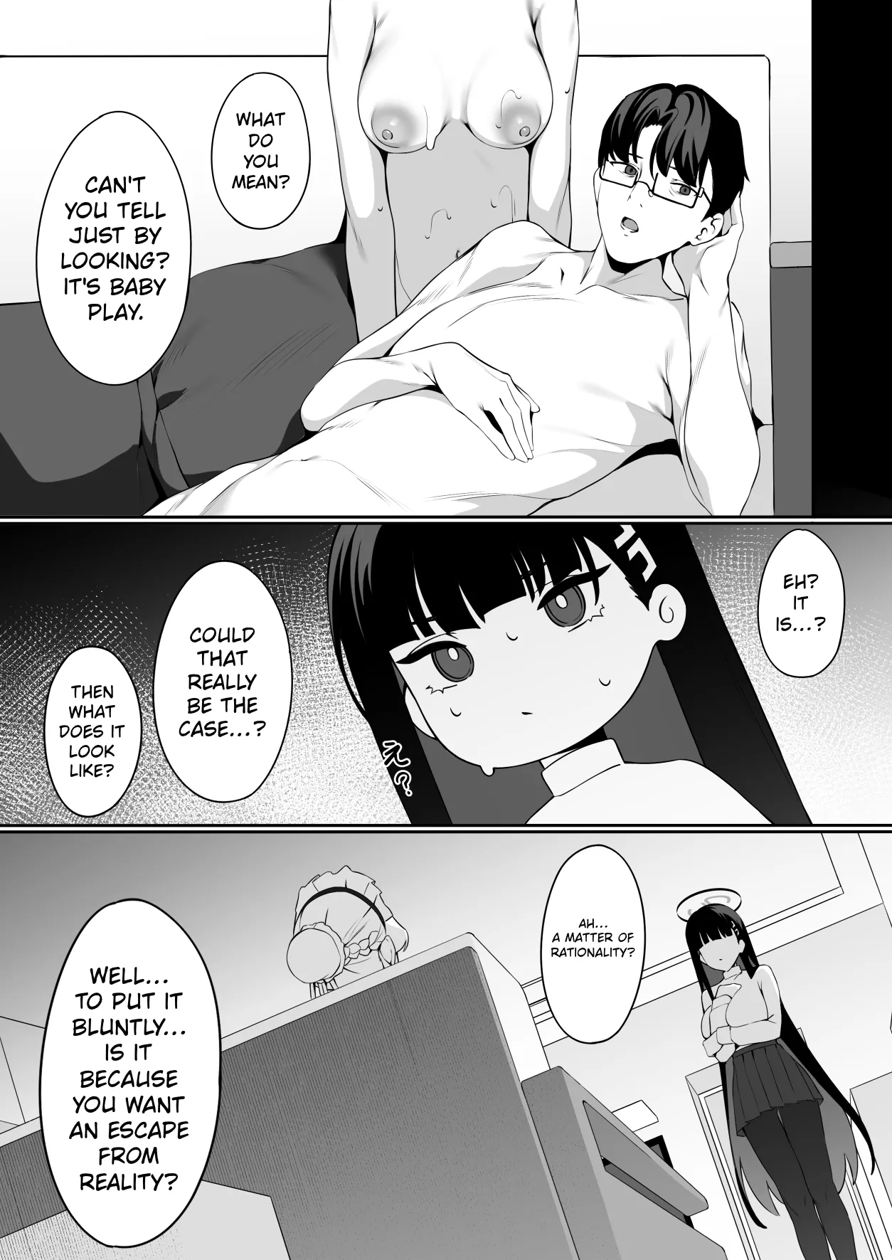 [Happy Mayonnaise (Asla)]Sensei Kore ga Watashi-tachi no Negai desu Douka Uketotte Kudasai(Blue Archive) [English] [Digital] Page 10