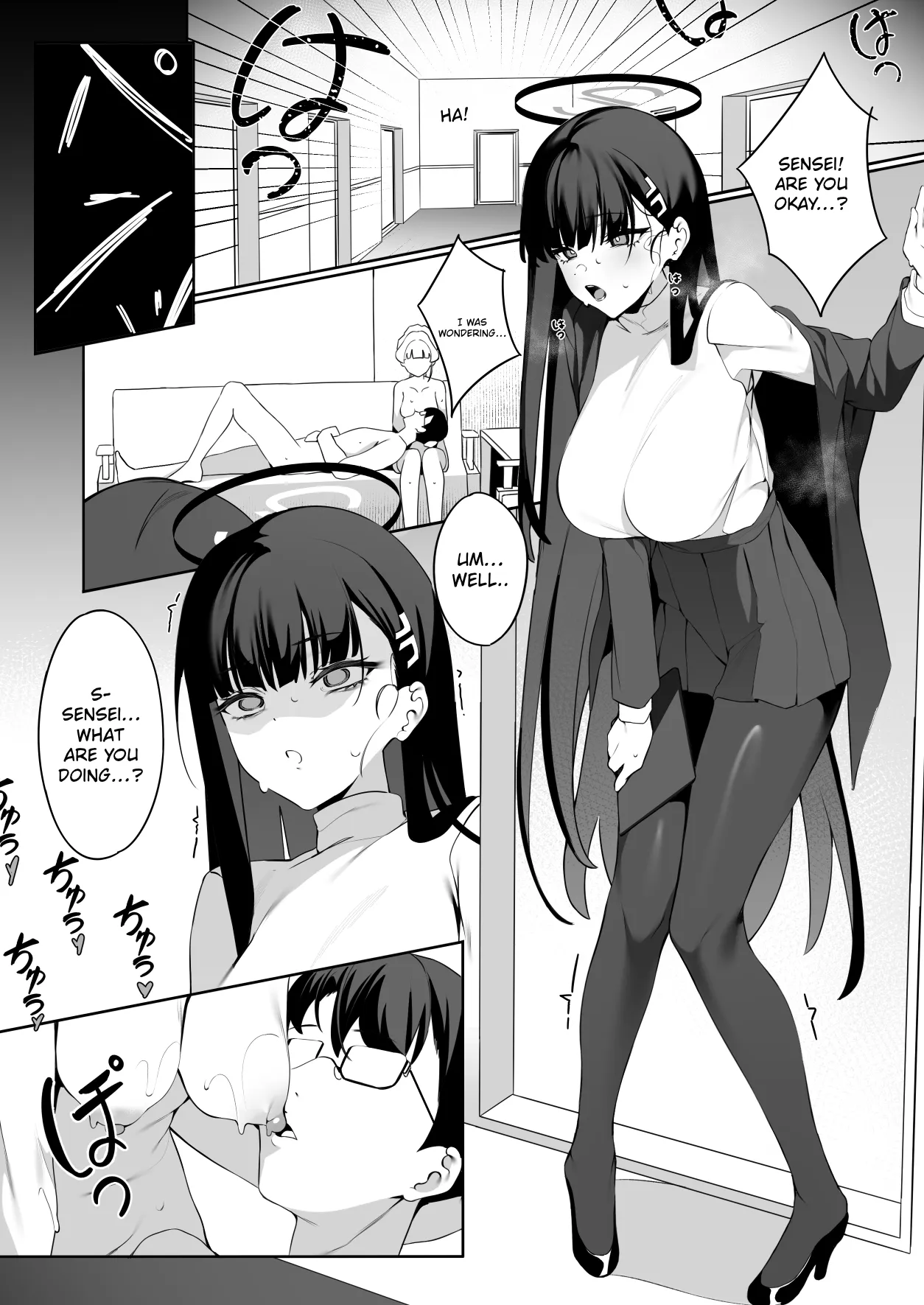 [Happy Mayonnaise (Asla)]Sensei Kore ga Watashi-tachi no Negai desu Douka Uketotte Kudasai(Blue Archive) [English] [Digital] Page 9