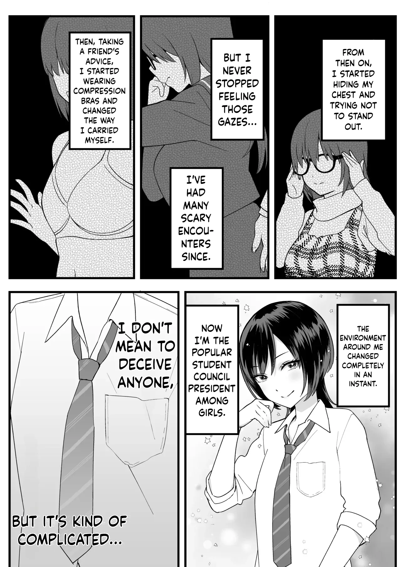 [Ebisuya (Yuzuriha)]InCha na Ore dake ga Shitteiru Seitokaichou no Uragawa. ~Kakure Kyonyuu no Senpai ga Kairaku ni Kuppuku Shite Ochiru made~[ENGRISH][CharlesWHITE][CRACKERTL] Page 13