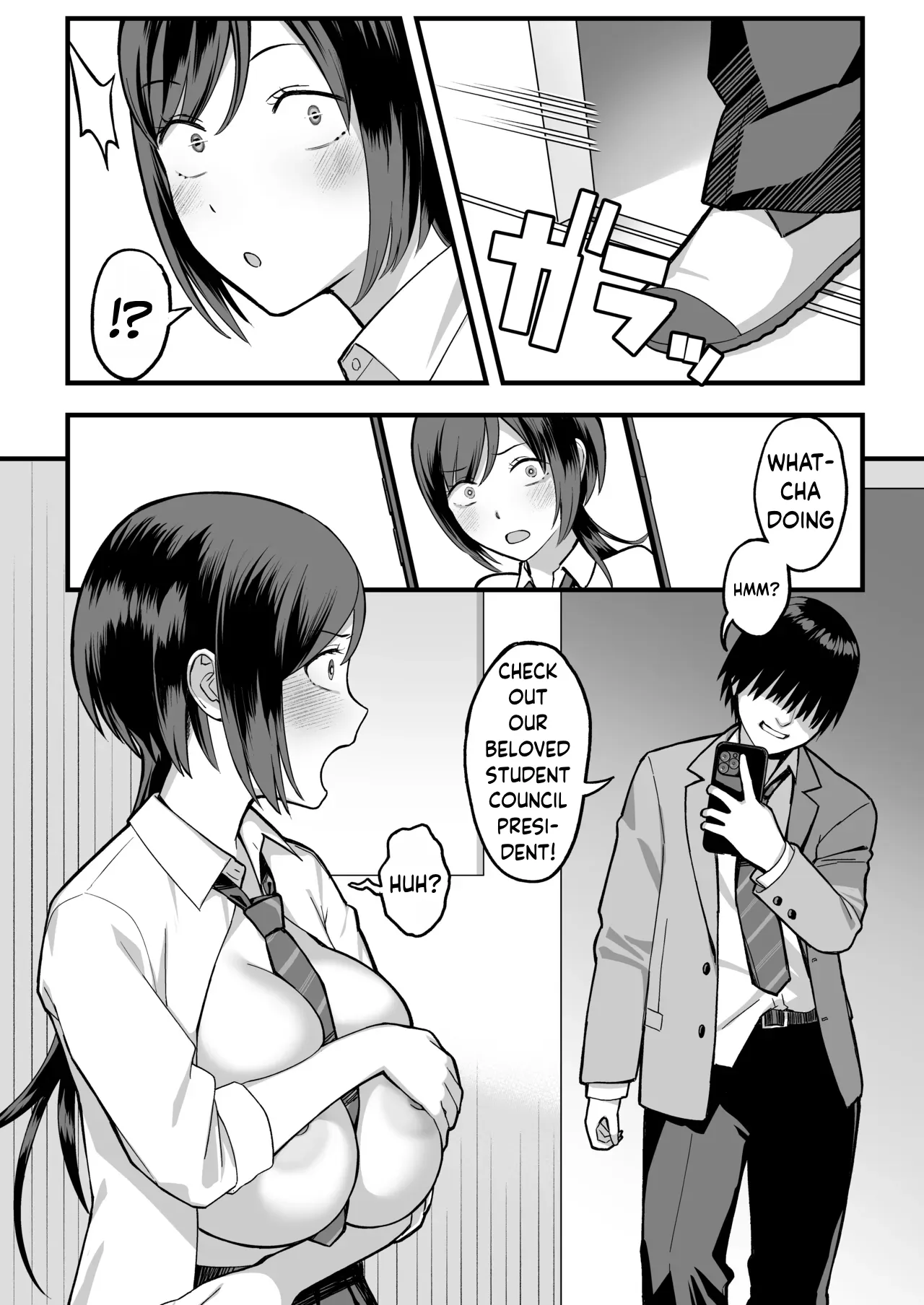 [Ebisuya (Yuzuriha)]InCha na Ore dake ga Shitteiru Seitokaichou no Uragawa. ~Kakure Kyonyuu no Senpai ga Kairaku ni Kuppuku Shite Ochiru made~[ENGRISH][CharlesWHITE][CRACKERTL] Page 21