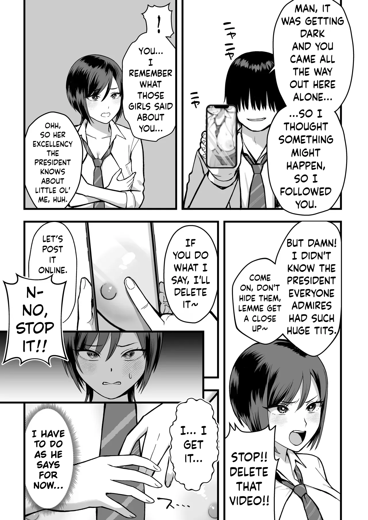 [Ebisuya (Yuzuriha)]InCha na Ore dake ga Shitteiru Seitokaichou no Uragawa. ~Kakure Kyonyuu no Senpai ga Kairaku ni Kuppuku Shite Ochiru made~[ENGRISH][CharlesWHITE][CRACKERTL] Page 22