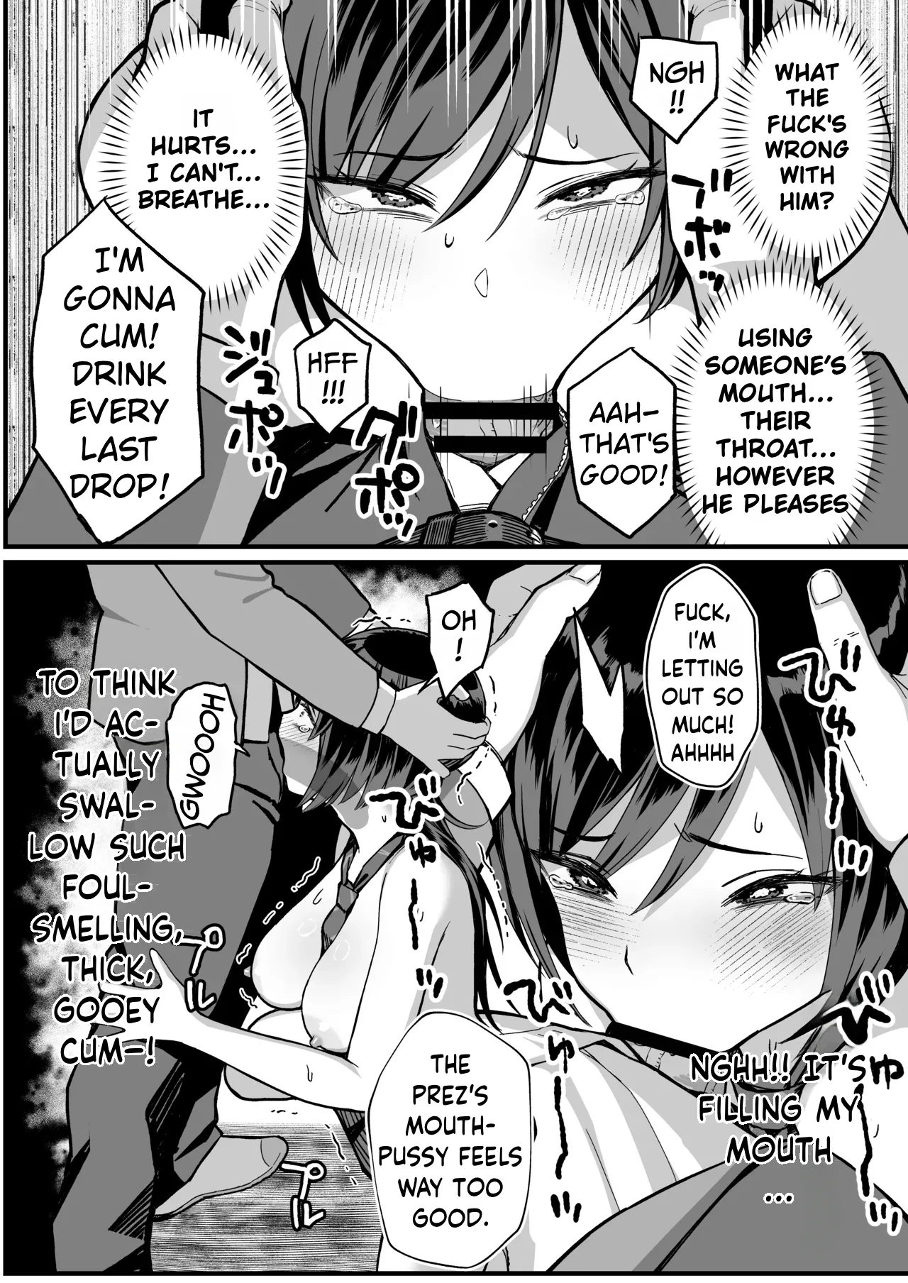 [Ebisuya (Yuzuriha)]InCha na Ore dake ga Shitteiru Seitokaichou no Uragawa. ~Kakure Kyonyuu no Senpai ga Kairaku ni Kuppuku Shite Ochiru made~[ENGRISH][CharlesWHITE][CRACKERTL] Page 32