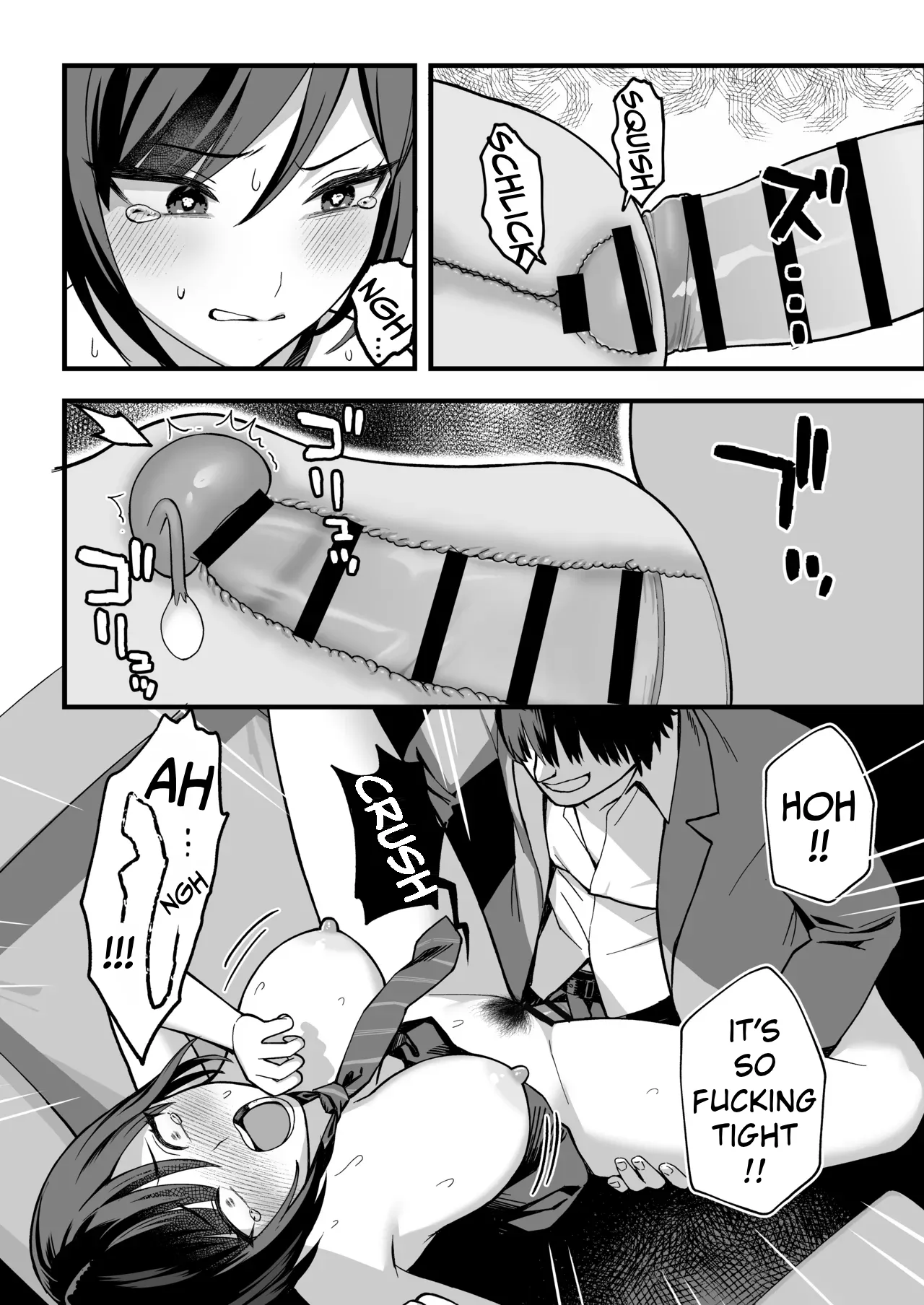 [Ebisuya (Yuzuriha)]InCha na Ore dake ga Shitteiru Seitokaichou no Uragawa. ~Kakure Kyonyuu no Senpai ga Kairaku ni Kuppuku Shite Ochiru made~[ENGRISH][CharlesWHITE][CRACKERTL] Page 36