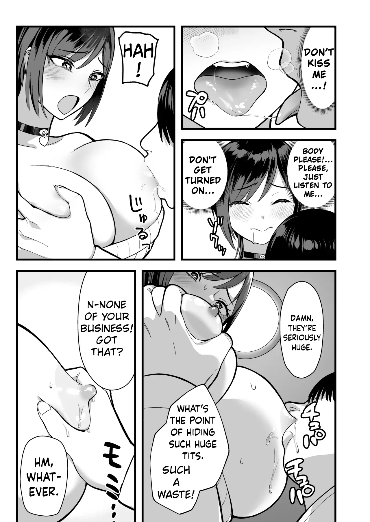 [Ebisuya (Yuzuriha)]InCha na Ore dake ga Shitteiru Seitokaichou no Uragawa. ~Kakure Kyonyuu no Senpai ga Kairaku ni Kuppuku Shite Ochiru made~[ENGRISH][CharlesWHITE][CRACKERTL] Page 46