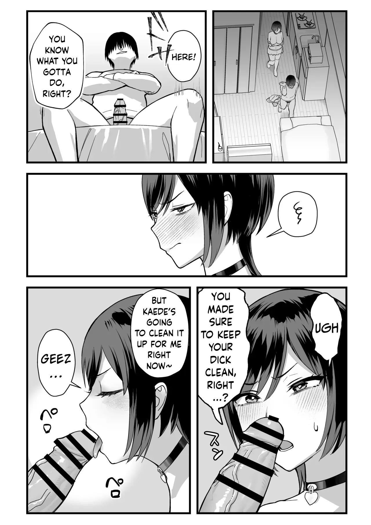 [Ebisuya (Yuzuriha)]InCha na Ore dake ga Shitteiru Seitokaichou no Uragawa. ~Kakure Kyonyuu no Senpai ga Kairaku ni Kuppuku Shite Ochiru made~[ENGRISH][CharlesWHITE][CRACKERTL] Page 47