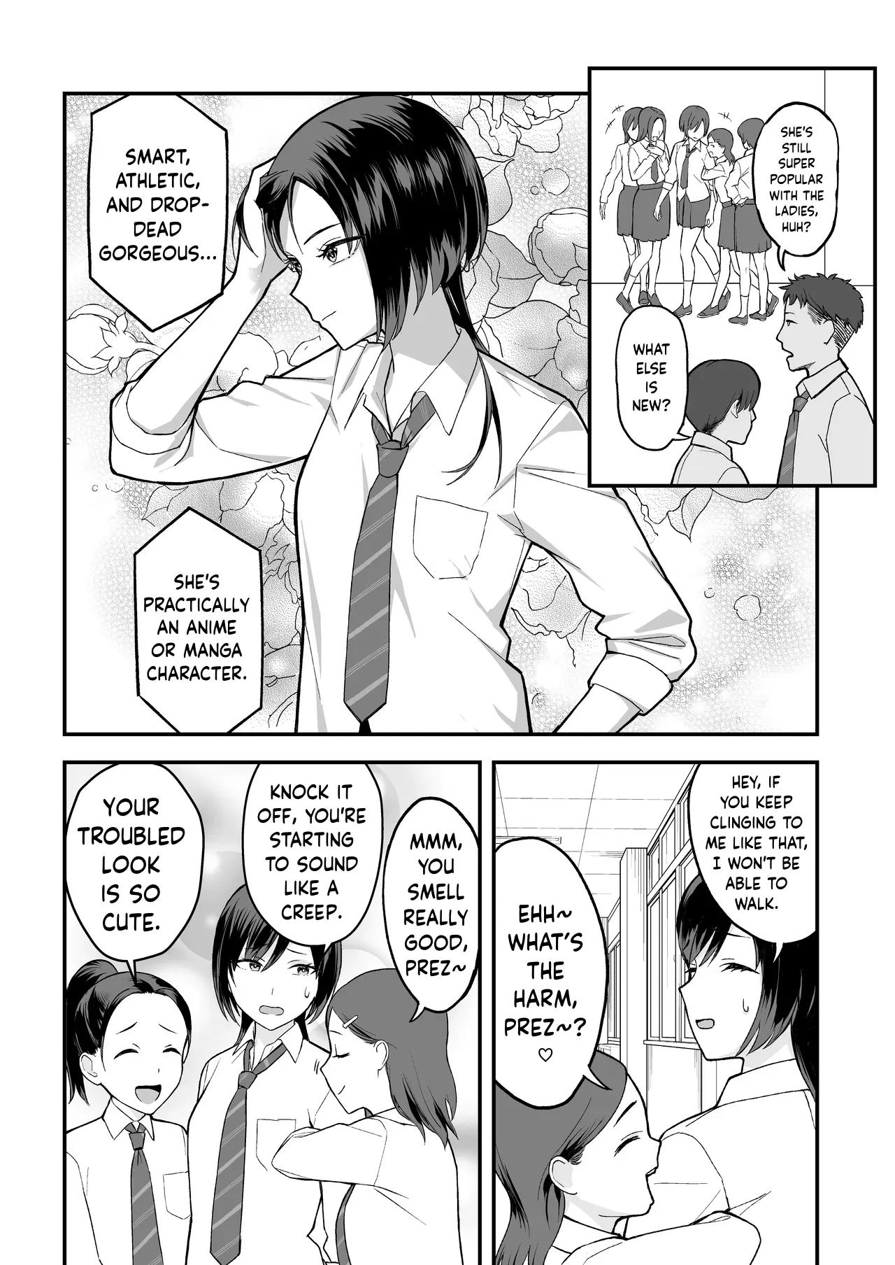[Ebisuya (Yuzuriha)]InCha na Ore dake ga Shitteiru Seitokaichou no Uragawa. ~Kakure Kyonyuu no Senpai ga Kairaku ni Kuppuku Shite Ochiru made~[ENGRISH][CharlesWHITE][CRACKERTL] Page 4
