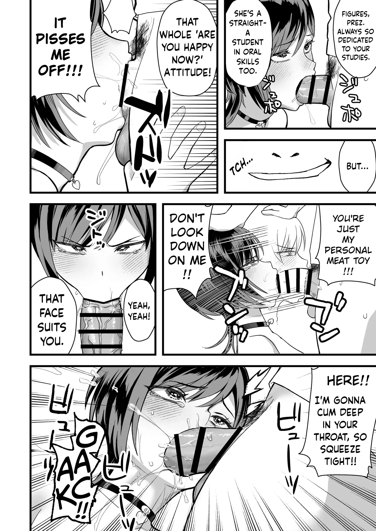 [Ebisuya (Yuzuriha)]InCha na Ore dake ga Shitteiru Seitokaichou no Uragawa. ~Kakure Kyonyuu no Senpai ga Kairaku ni Kuppuku Shite Ochiru made~[ENGRISH][CharlesWHITE][CRACKERTL] Page 49
