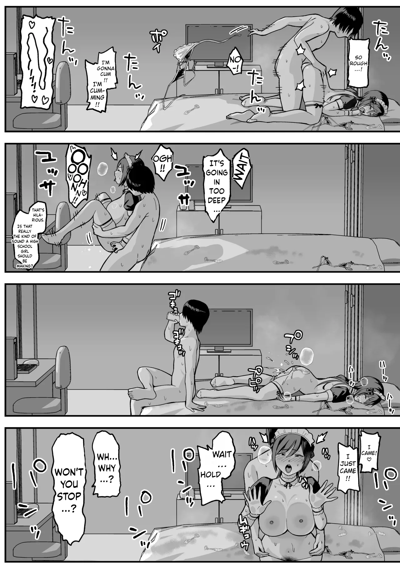 [Ebisuya (Yuzuriha)]InCha na Ore dake ga Shitteiru Seitokaichou no Uragawa. ~Kakure Kyonyuu no Senpai ga Kairaku ni Kuppuku Shite Ochiru made~[ENGRISH][CharlesWHITE][CRACKERTL] Page 64