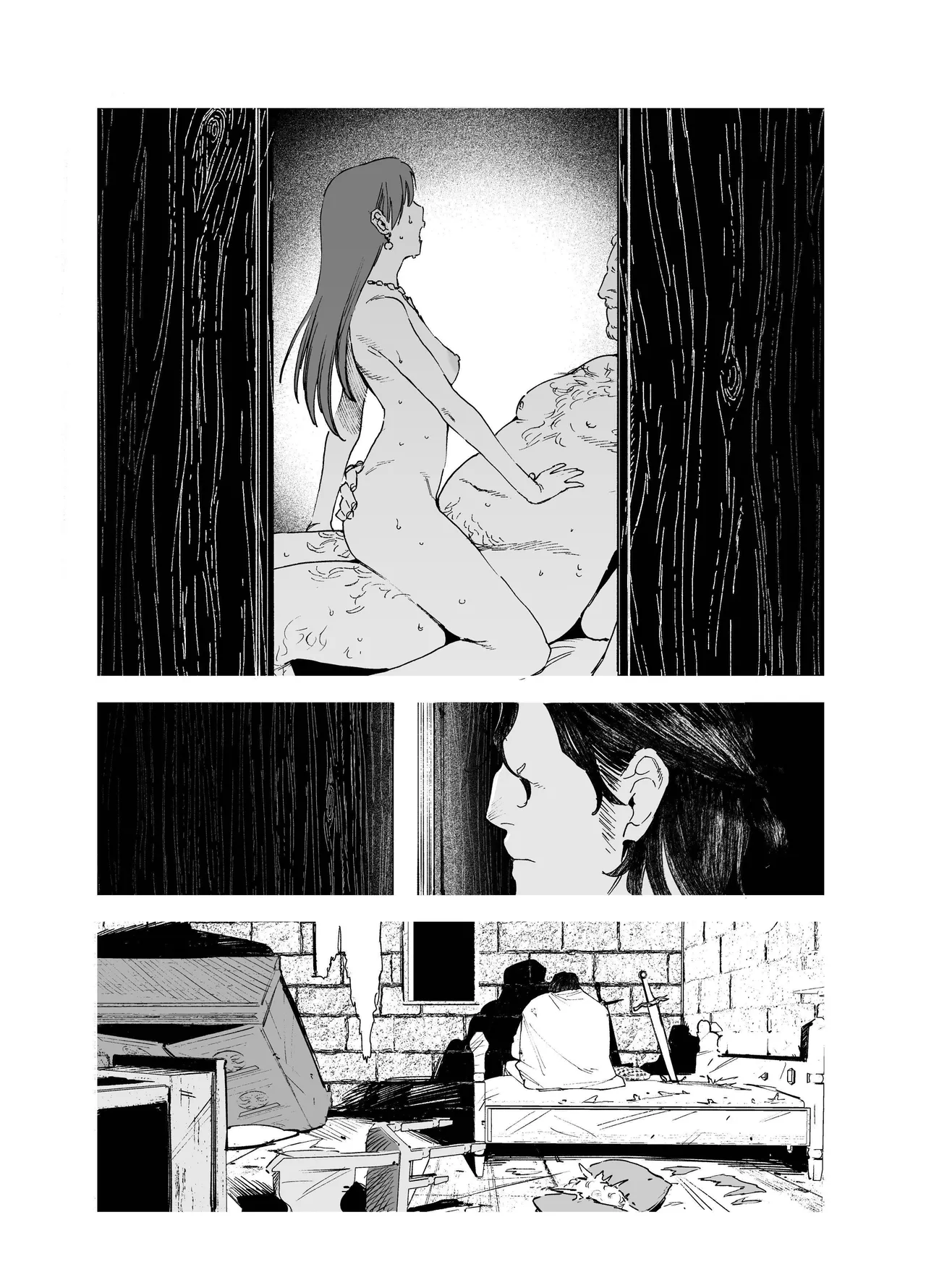 [Igedoaha]Maiden: Spring ~The Story of a Former Knight Turned Hunter and a Former Prostitute~ | 少女・春～前骑士猎人和前娼妇的故事～[Chinese] [惑星] [Digital] Page 5