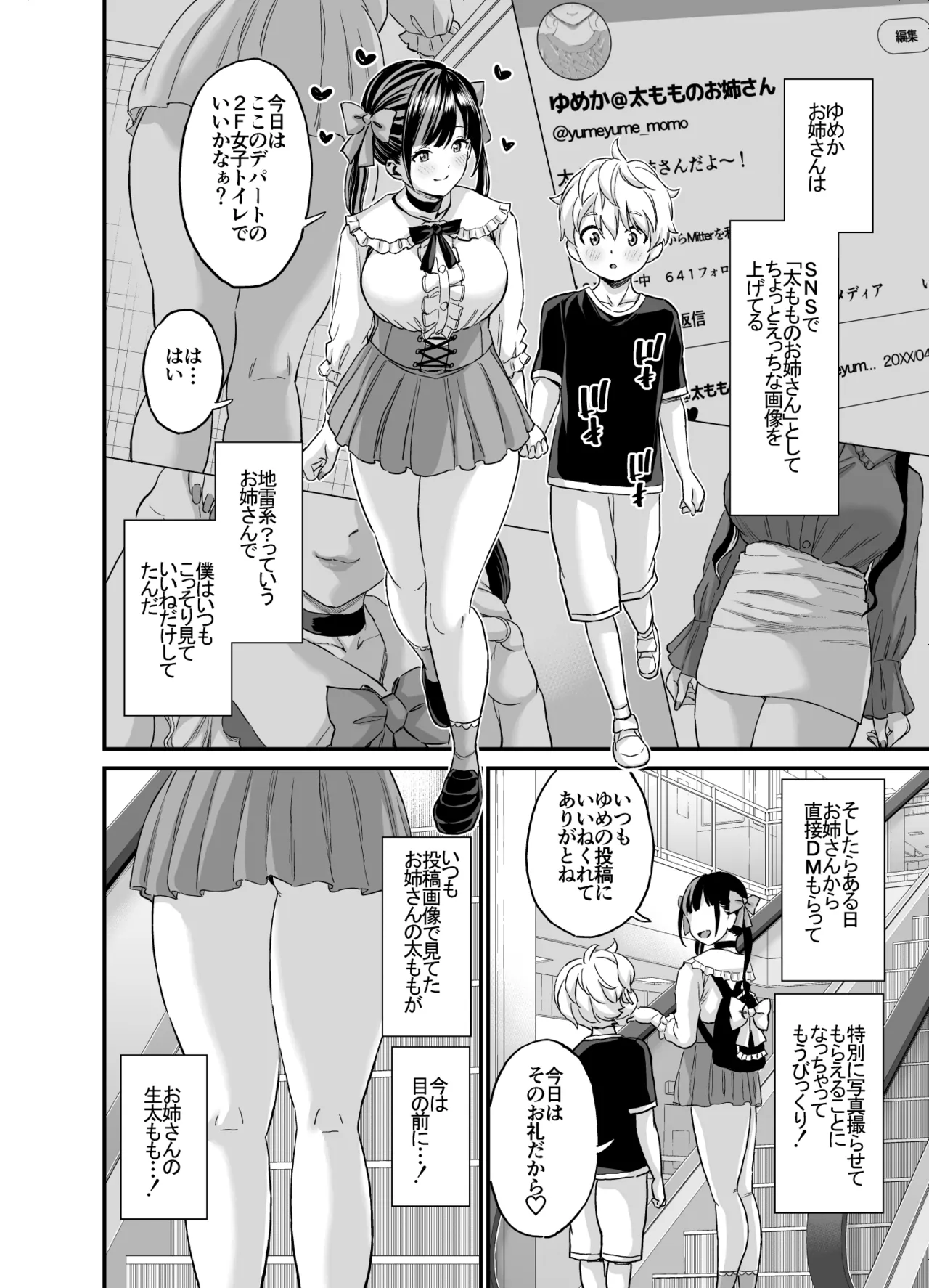 [Higashino Mikan]Futomomo no Onee-san @ Jiraikei Page 2