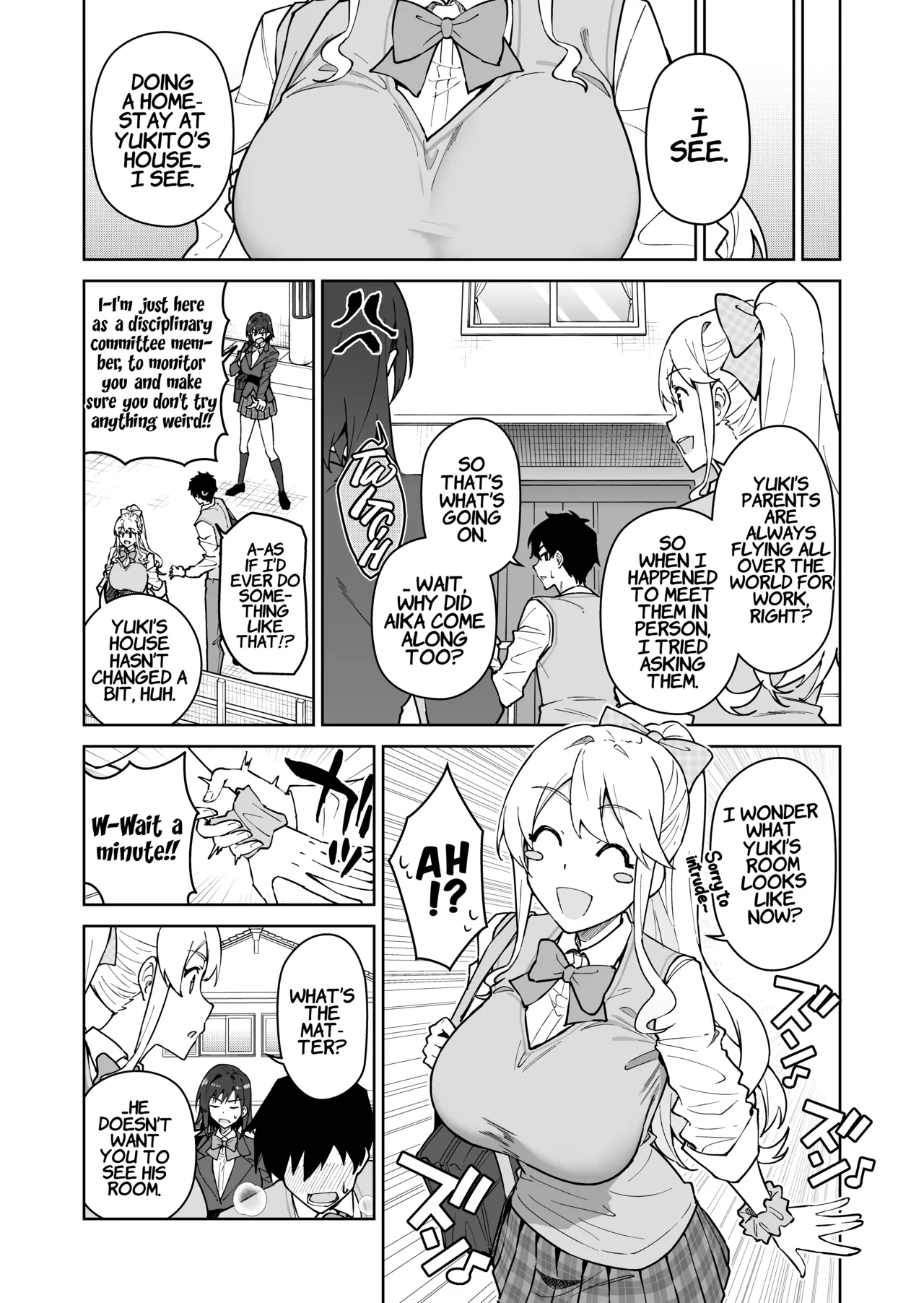 [Syunichi Kansuu (Syunichi)]Cross My Heart ~Tsundere Fuuki Iin to Kinpatsu Bishoujo Ryuugakusei~ | Cross My Heart ~The Tsundere Disciplinary Committee Member and the Beautiful Blonde Exchange Student~[English] [LKK•Scans] [Digital] Page 11