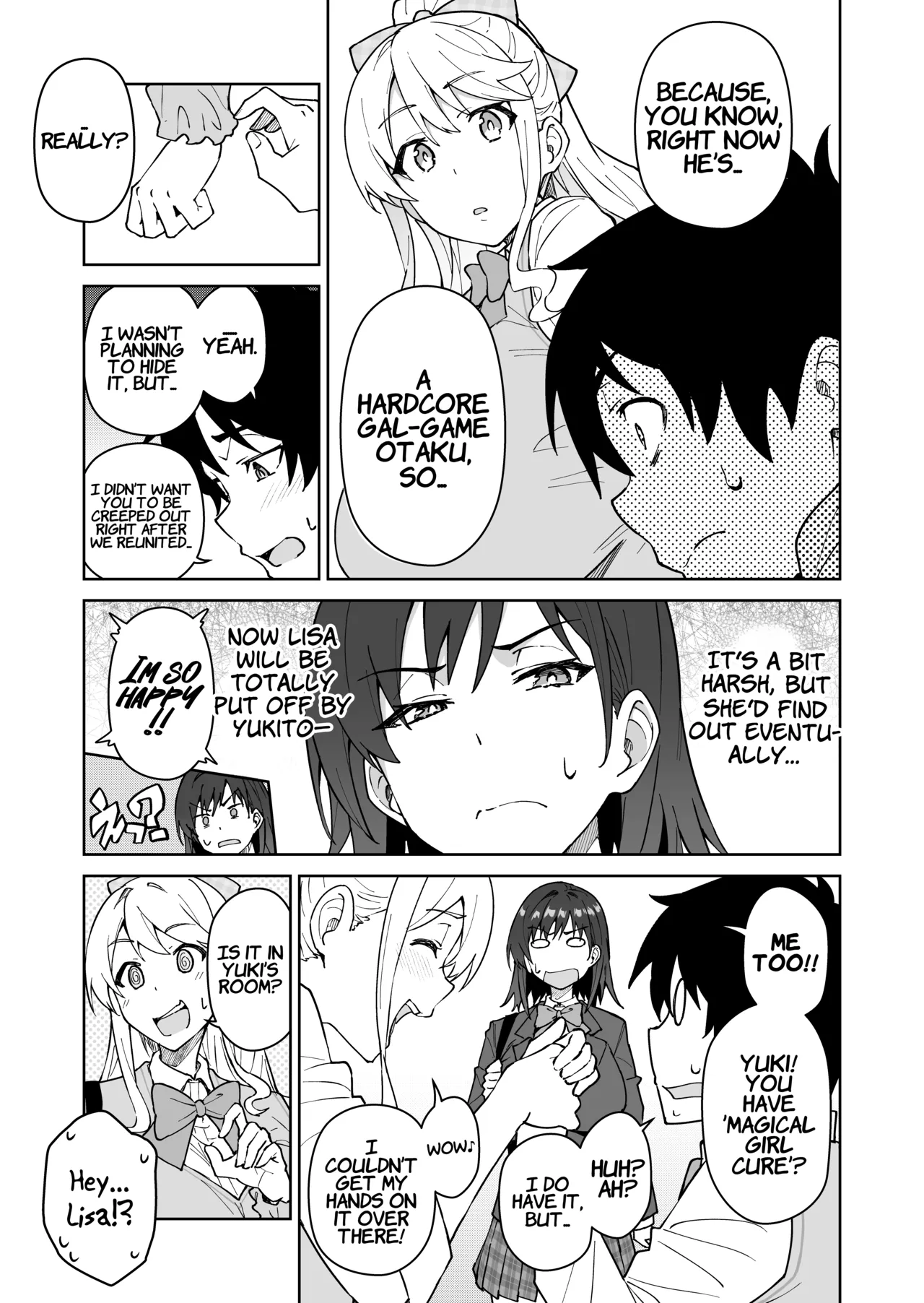 [Syunichi Kansuu (Syunichi)]Cross My Heart ~Tsundere Fuuki Iin to Kinpatsu Bishoujo Ryuugakusei~ | Cross My Heart ~The Tsundere Disciplinary Committee Member and the Beautiful Blonde Exchange Student~[English] [LKK•Scans] [Digital] Page 12