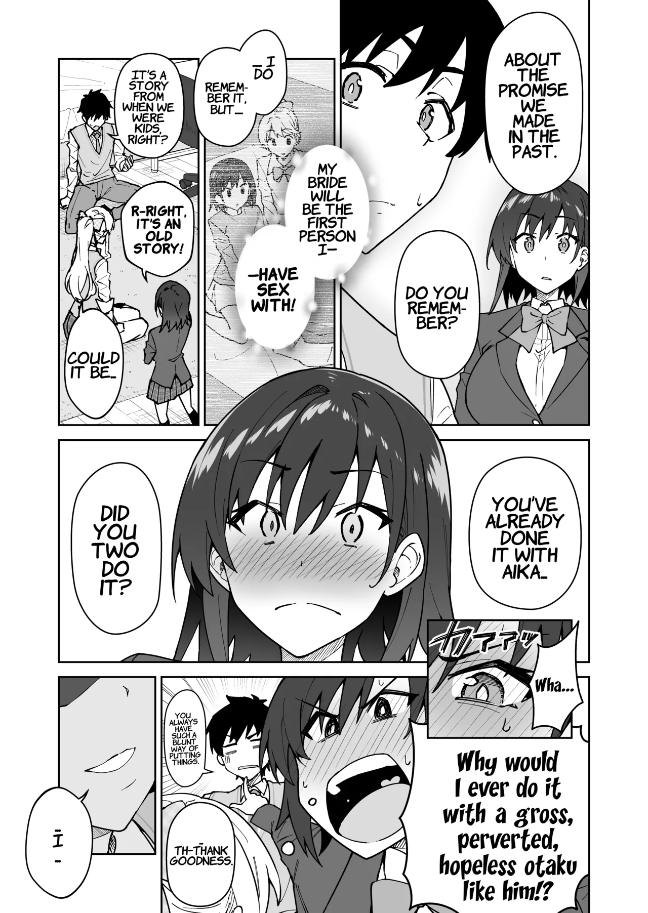 [Syunichi Kansuu (Syunichi)]Cross My Heart ~Tsundere Fuuki Iin to Kinpatsu Bishoujo Ryuugakusei~ | Cross My Heart ~The Tsundere Disciplinary Committee Member and the Beautiful Blonde Exchange Student~[English] [LKK•Scans] [Digital] Page 14