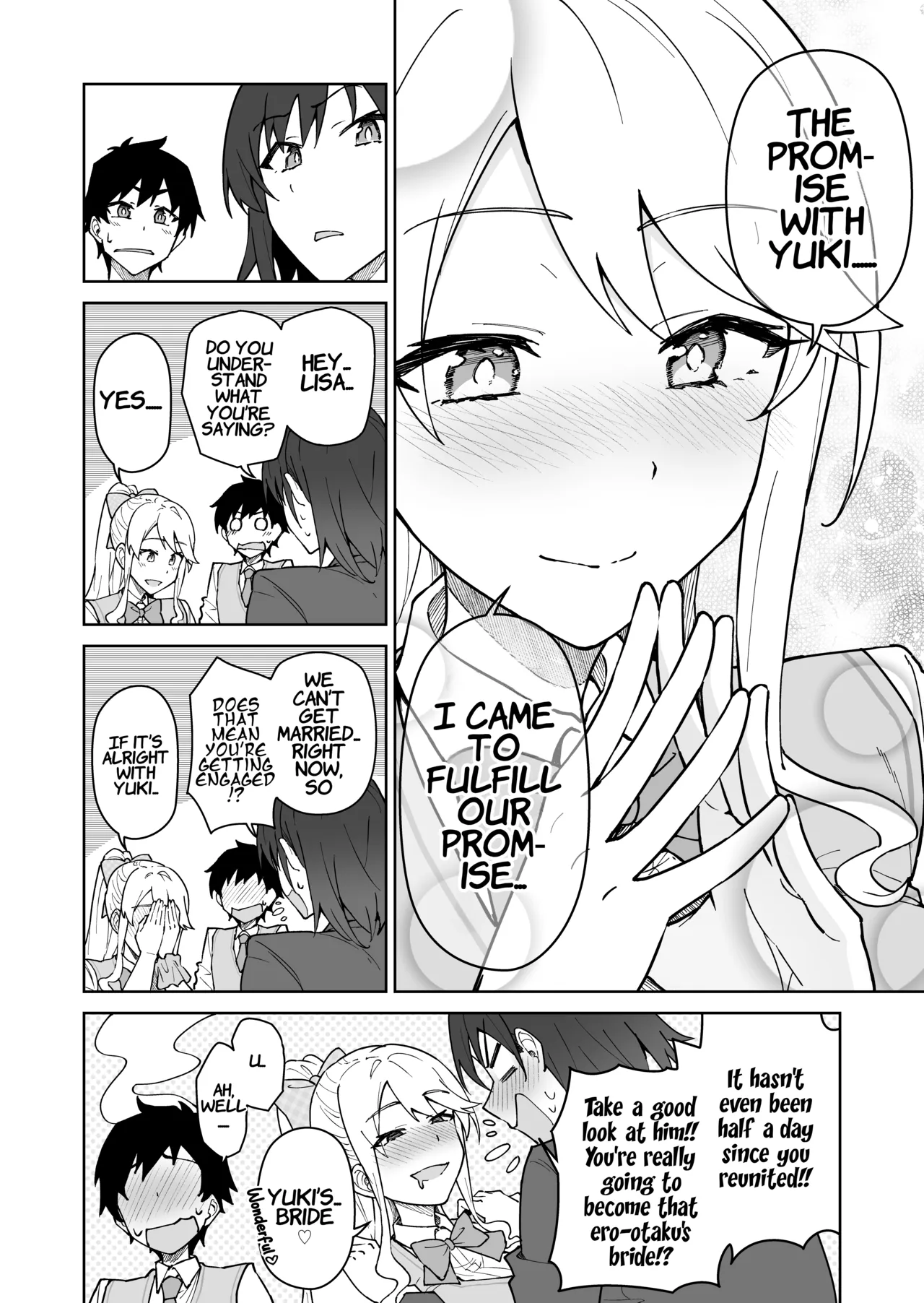 [Syunichi Kansuu (Syunichi)]Cross My Heart ~Tsundere Fuuki Iin to Kinpatsu Bishoujo Ryuugakusei~ | Cross My Heart ~The Tsundere Disciplinary Committee Member and the Beautiful Blonde Exchange Student~[English] [LKK•Scans] [Digital] Page 15