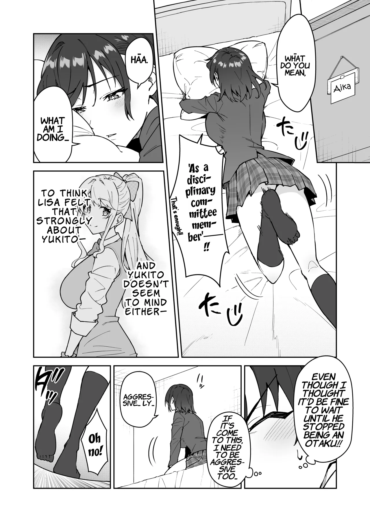 [Syunichi Kansuu (Syunichi)]Cross My Heart ~Tsundere Fuuki Iin to Kinpatsu Bishoujo Ryuugakusei~ | Cross My Heart ~The Tsundere Disciplinary Committee Member and the Beautiful Blonde Exchange Student~[English] [LKK•Scans] [Digital] Page 17