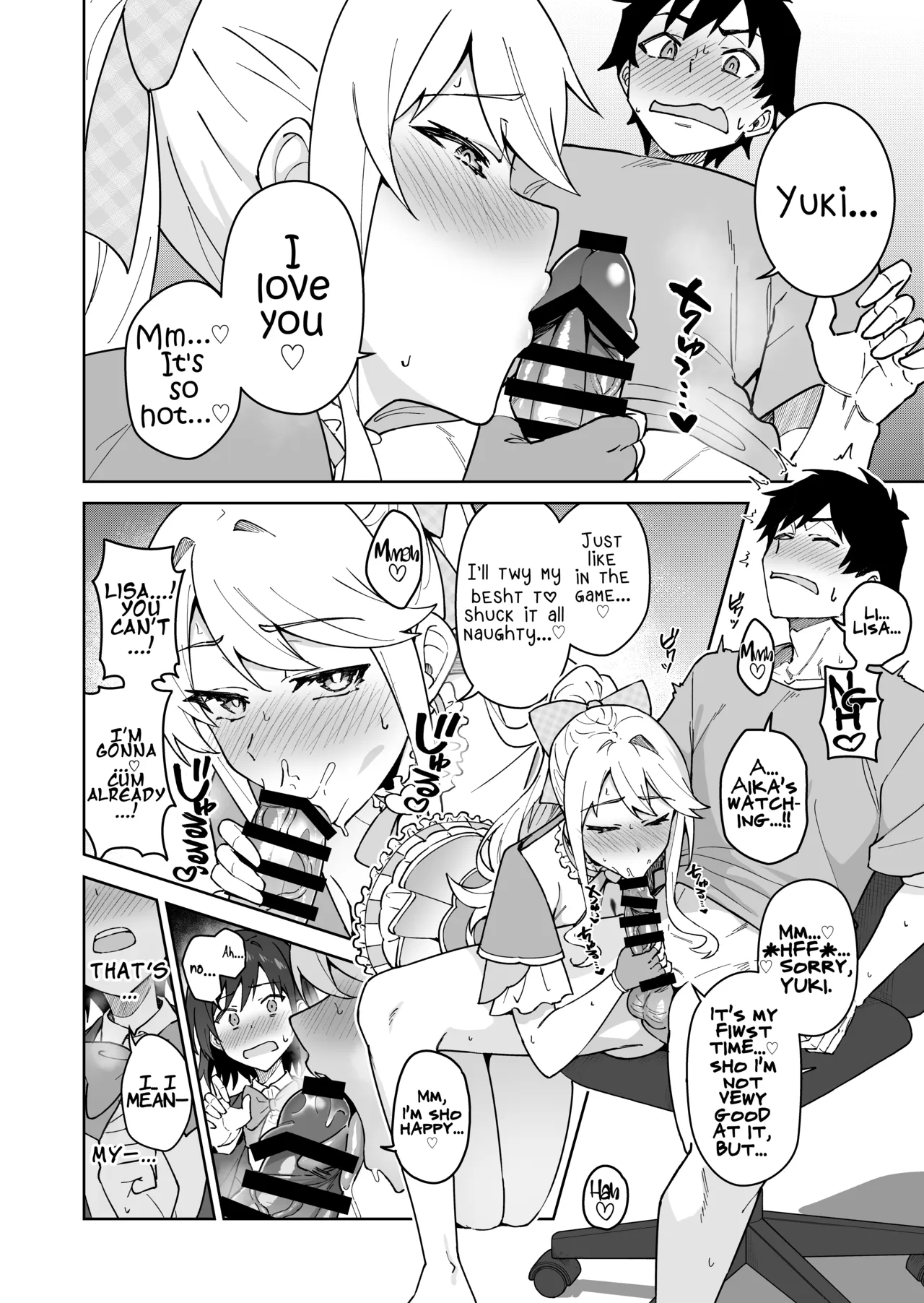 [Syunichi Kansuu (Syunichi)]Cross My Heart ~Tsundere Fuuki Iin to Kinpatsu Bishoujo Ryuugakusei~ | Cross My Heart ~The Tsundere Disciplinary Committee Member and the Beautiful Blonde Exchange Student~[English] [LKK•Scans] [Digital] Page 21