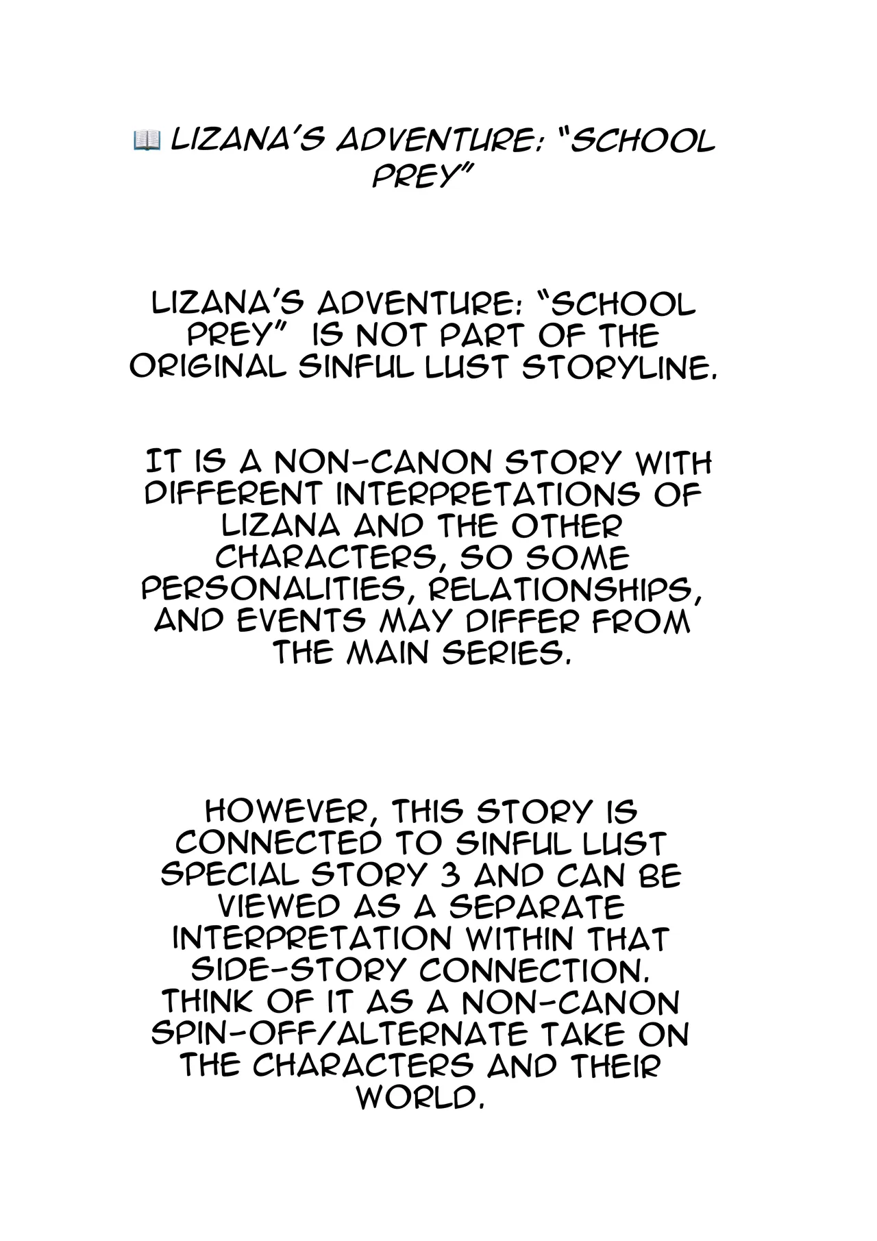 [ZettoNSFW]Lizana's Adventure School Prey - Part 01(English) Page 2