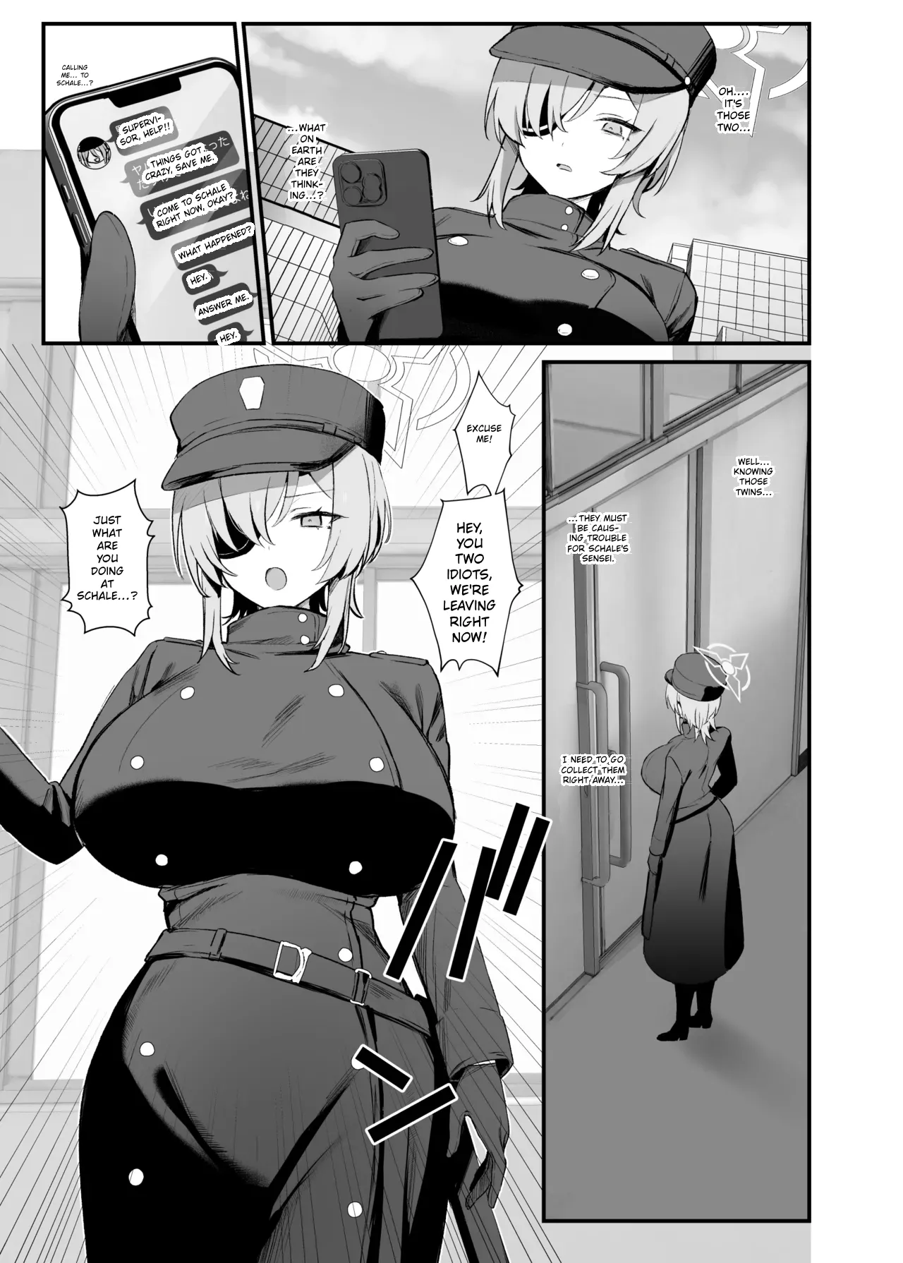[Bishojojisan (Bisho Oji)]Highlander Shuposhupo Renketsu Jiken | Highlander Shupo Shupo Train-Linking Incident(Blue Archive) [English] [Nozomi Mama Scans] [Digital] Page 12
