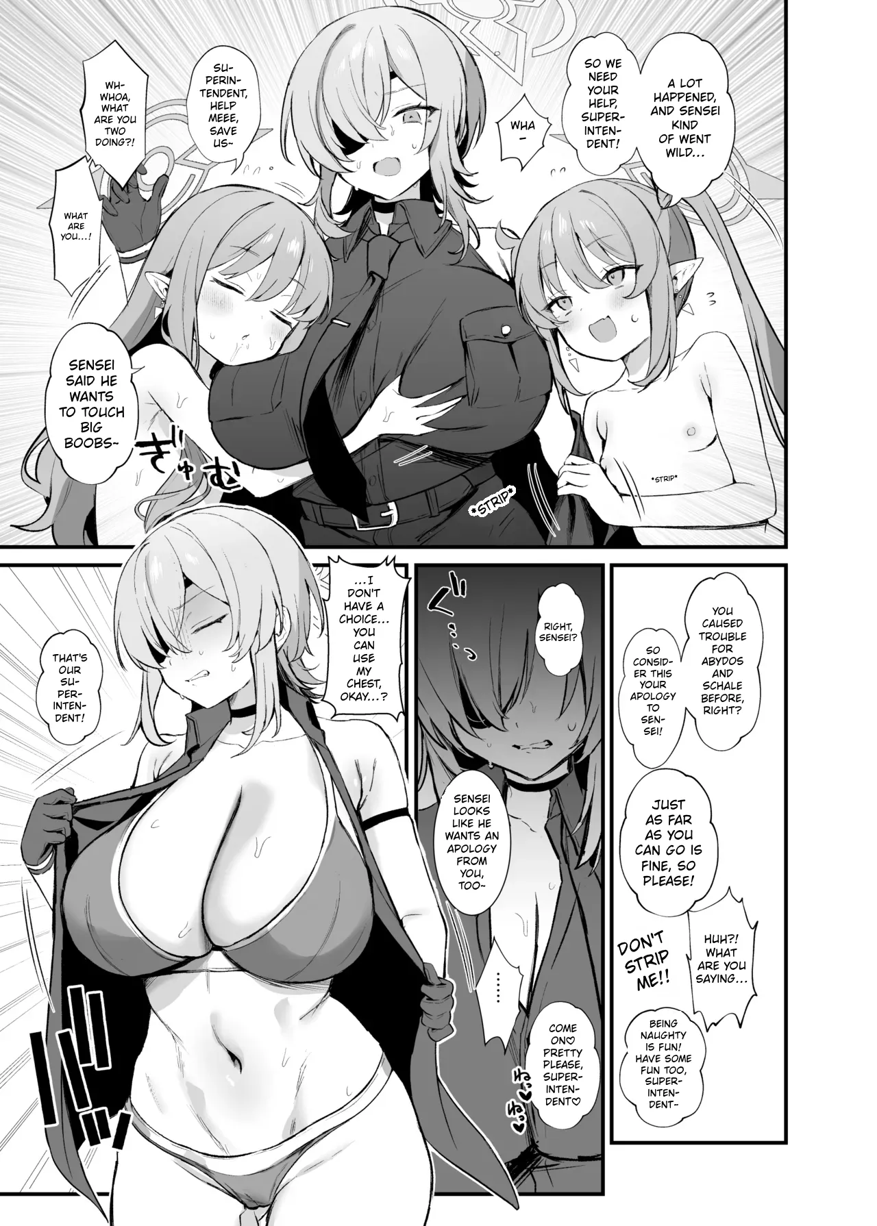 [Bishojojisan (Bisho Oji)]Highlander Shuposhupo Renketsu Jiken | Highlander Shupo Shupo Train-Linking Incident(Blue Archive) [English] [Nozomi Mama Scans] [Digital] Page 14