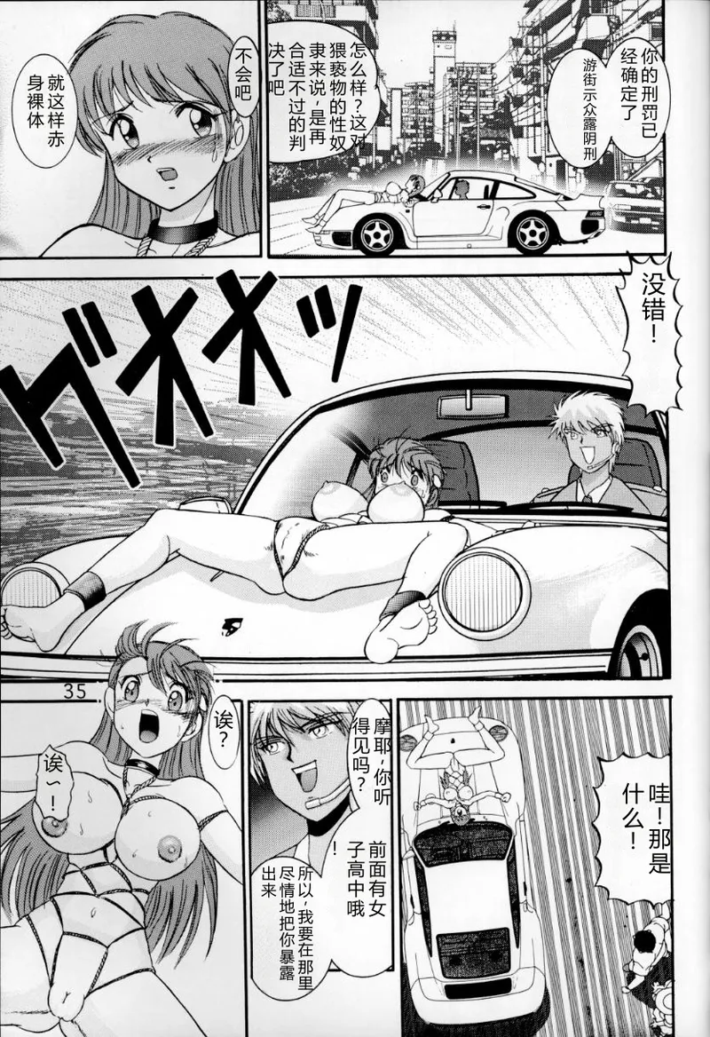 (C54) [Raijinkai (Haruki GeNia)]Jintoku no Kenkyuu 6[Maya Goumon Choukyou] [Chinese] Page 34