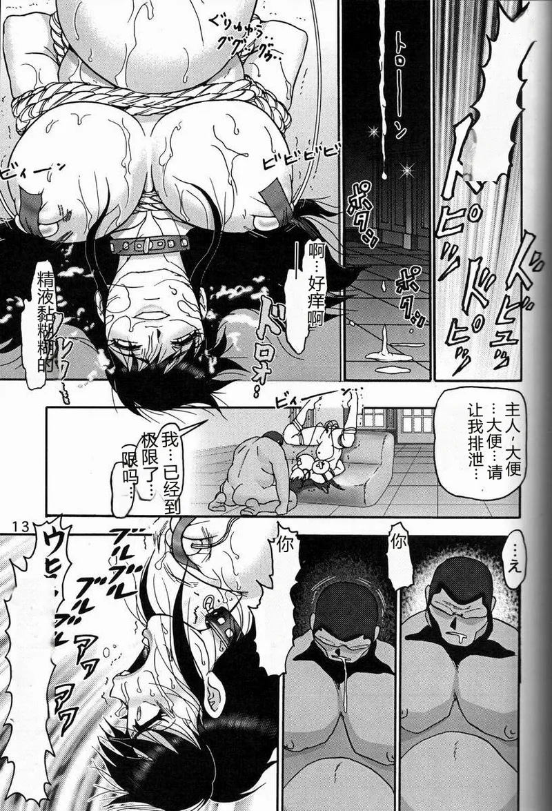 (C57) [Raijinkai (Haruki Genia)]Jintoku no Kenkyuu 9[Dorei Zuma Mariko] [Chinese] Page 12