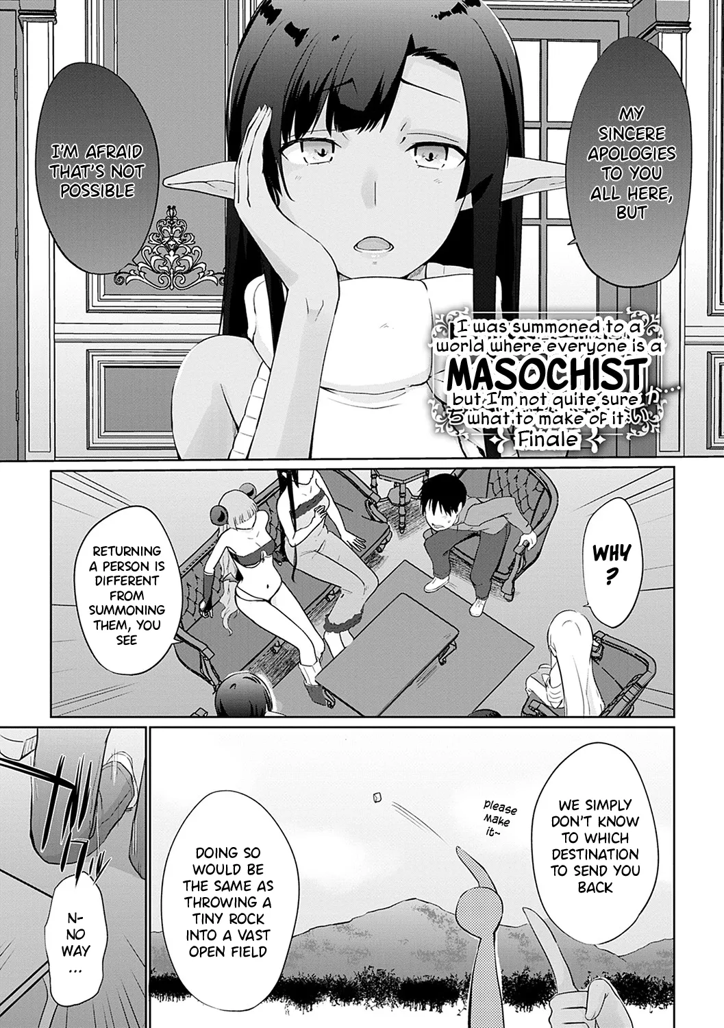 [Kaiduka]Isekai ni Shoukansaretara Zenin Do M Toka...Chotto Imi ga Wakaranai Ch.10 + extra[English] [holybotany] Page 1