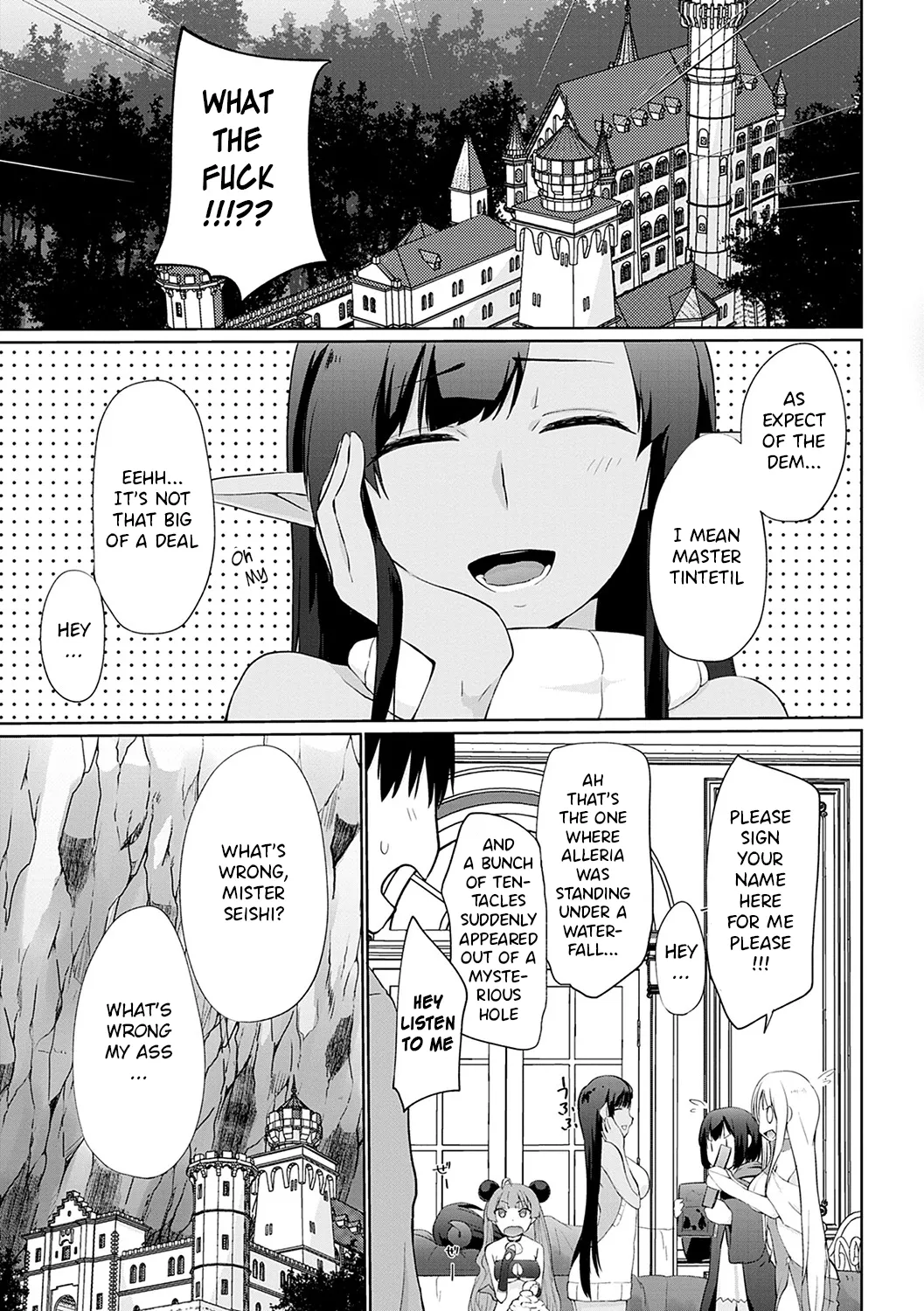 [Kaiduka]Isekai ni Shoukansaretara Zenin Do M Toka...Chotto Imi ga Wakaranai Ch.10 + extra[English] [holybotany] Page 23