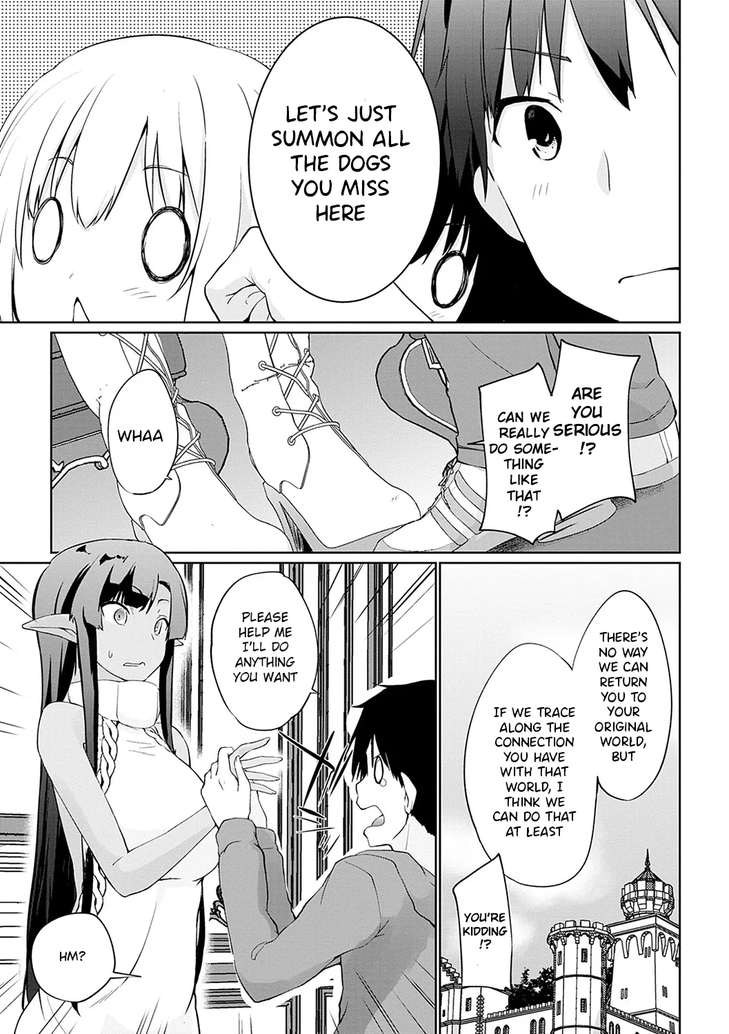 [Kaiduka]Isekai ni Shoukansaretara Zenin Do M Toka...Chotto Imi ga Wakaranai Ch.10 + extra[English] [holybotany] Page 3