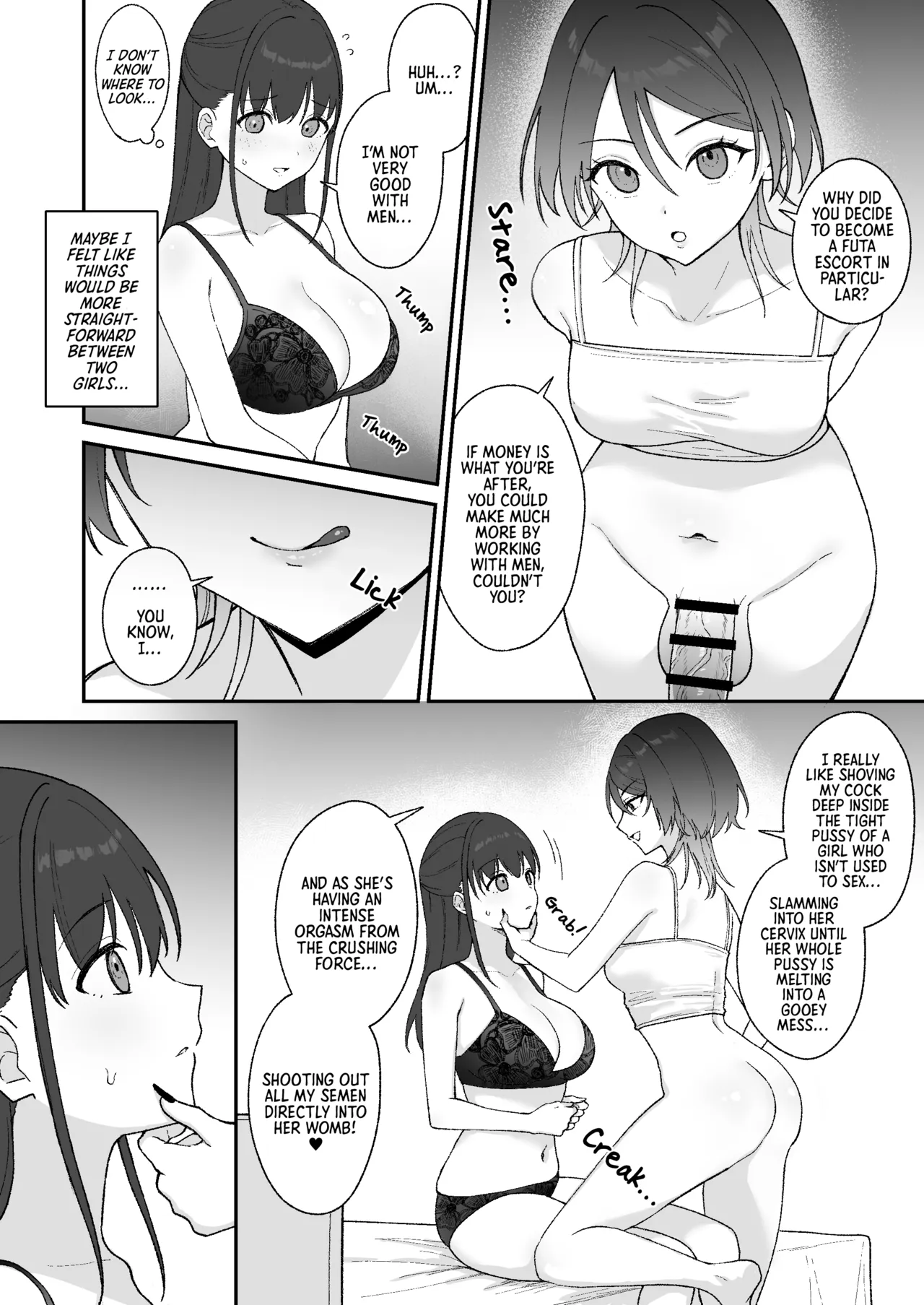 [Ginger Lily]Oho-goe Koubi Do-hamari Onee-san ~Futanari Joshi Daisei Senyou Koki Ana~ | An Onee-san Gets Totally Hooked on Sex That Makes Her Moan Like Crazy! ~And Becomes the Exclusive Fuck-Hole of a Futanari College Girl~[English] [Morally Bankrupt Wizard Translations] Page 5