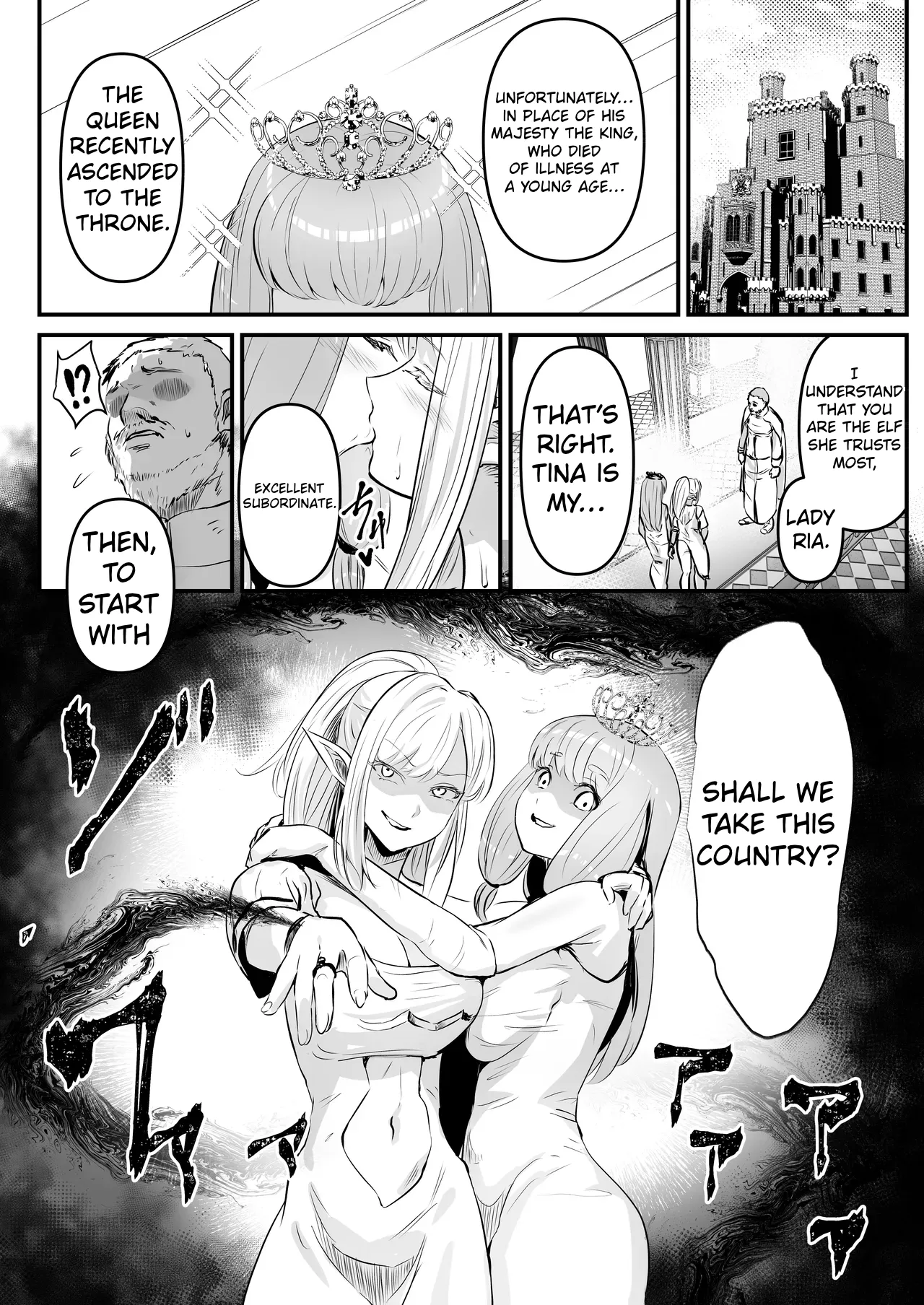 [Minaduki Nanana no TS Senichiya (Mishima Psycho)]Touzoku Combi ga Bishoujo Elf & Mura Musume to Irekawari Nottoru Hanashi | A story about a pair of thieves who swap bodies with a beautiful elf and a village girl and take over their lives.[English] [Digital] Page 44