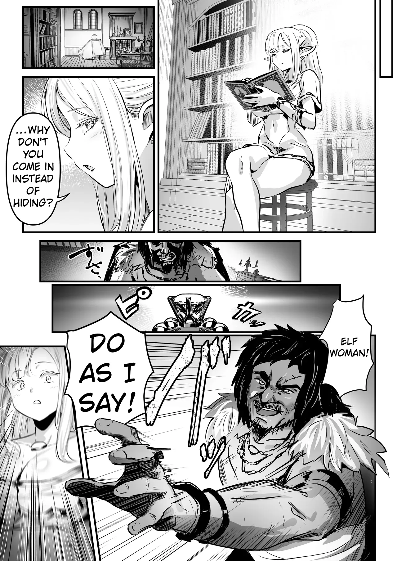 [Minaduki Nanana no TS Senichiya (Mishima Psycho)]Touzoku Combi ga Bishoujo Elf & Mura Musume to Irekawari Nottoru Hanashi | A story about a pair of thieves who swap bodies with a beautiful elf and a village girl and take over their lives.[English] [Digital] Page 6
