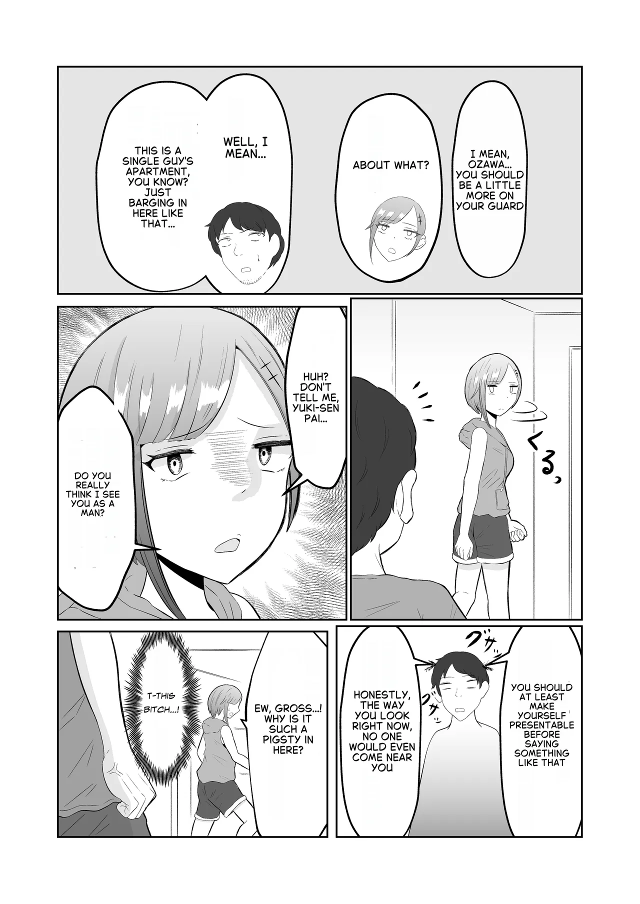 [Zaregoto Hitsuji no Koya (Zaregoto Hitsuji)]Chikan Taikan Possession | Substitutional sensation possession[English] Page 9