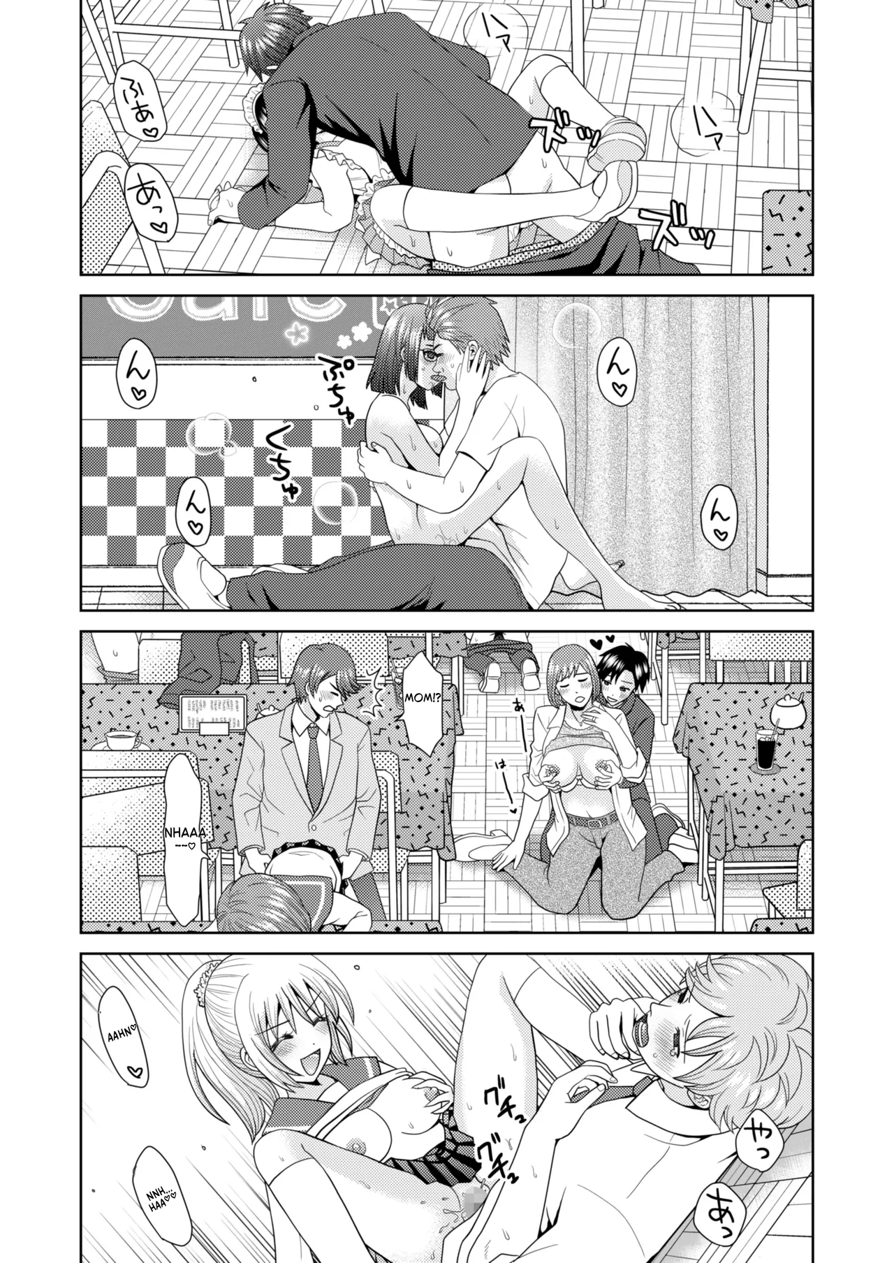 [Amuai Okashi Seisakusho (Yuukey)]Bunkasai de Danjoshuudan Irekawari!! | A group of boys and girls switch places at the school festival!![English] Page 26