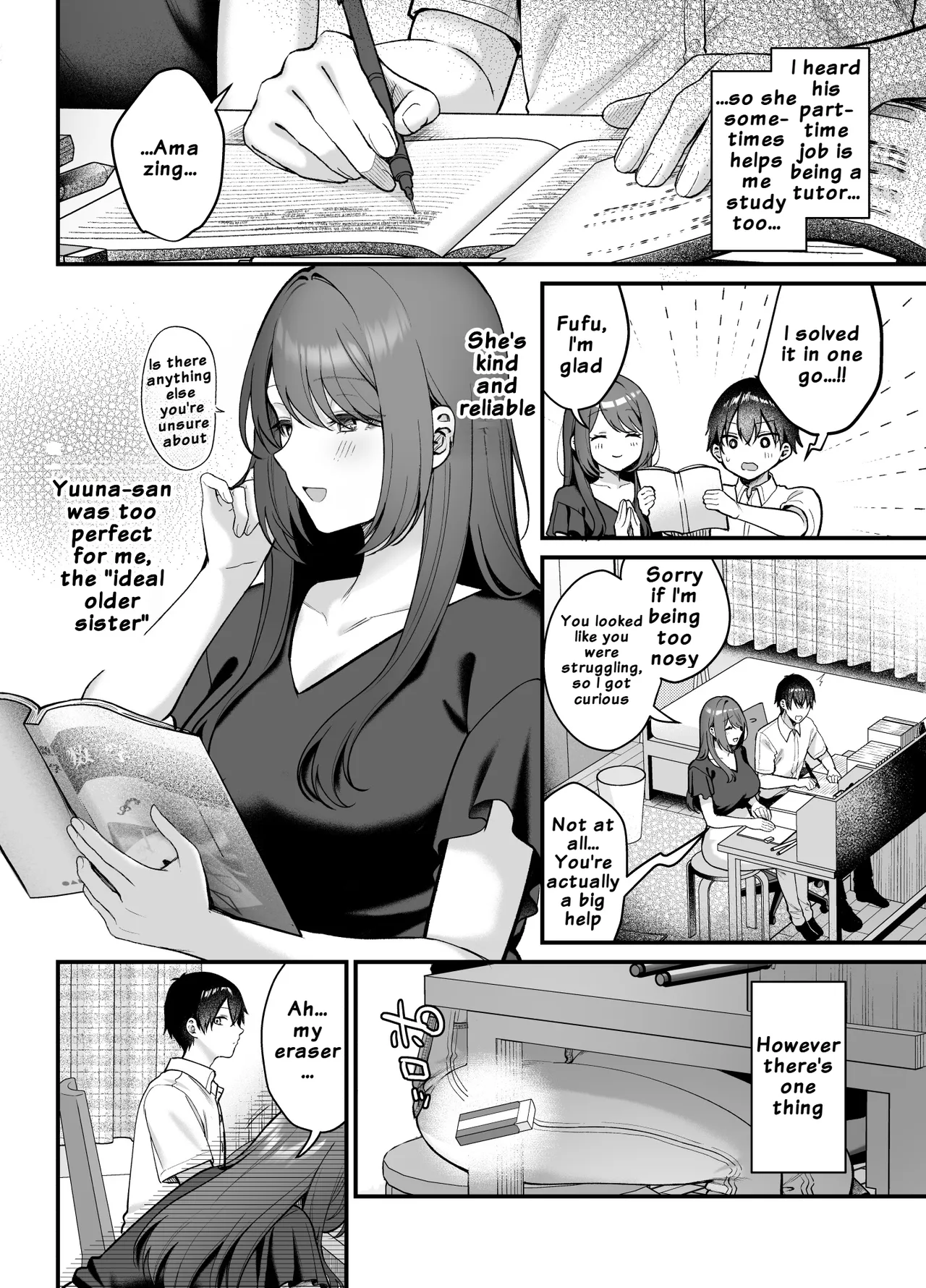 [Pontaroya (Pontaro)]Anenuma. ~Seiso na Onee-san wa Boku o Yasashiku Juurin Suru~ | Anenuma. ~My Stepsister's Gentle Domination~[English] [UsualCat] [Digital] Page 5