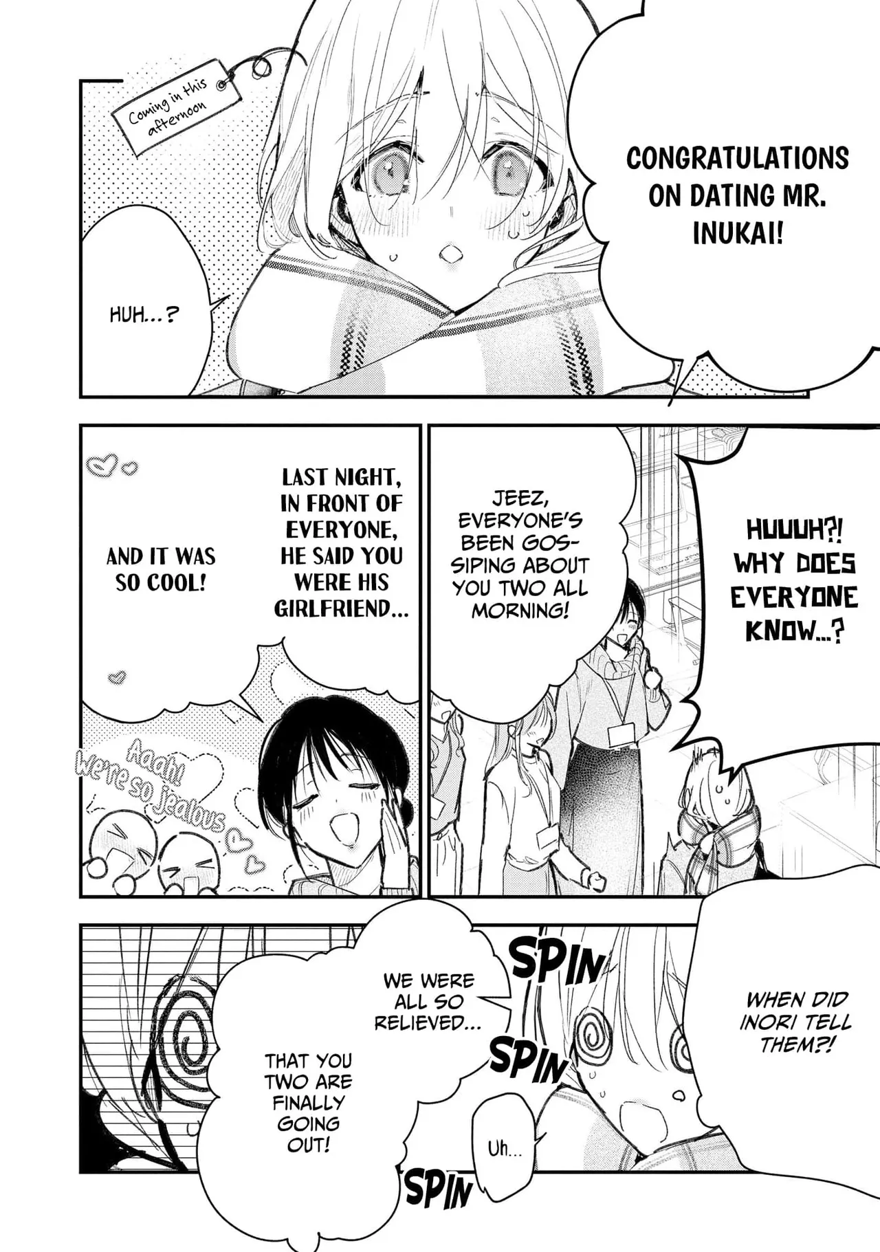 [Itosugi Joe]Inukai-san wa Kakure Dekiai Joushi | My Boss Secretly Adores Me: He Can't Hold Back His "Love" Tonight![English] Page 388