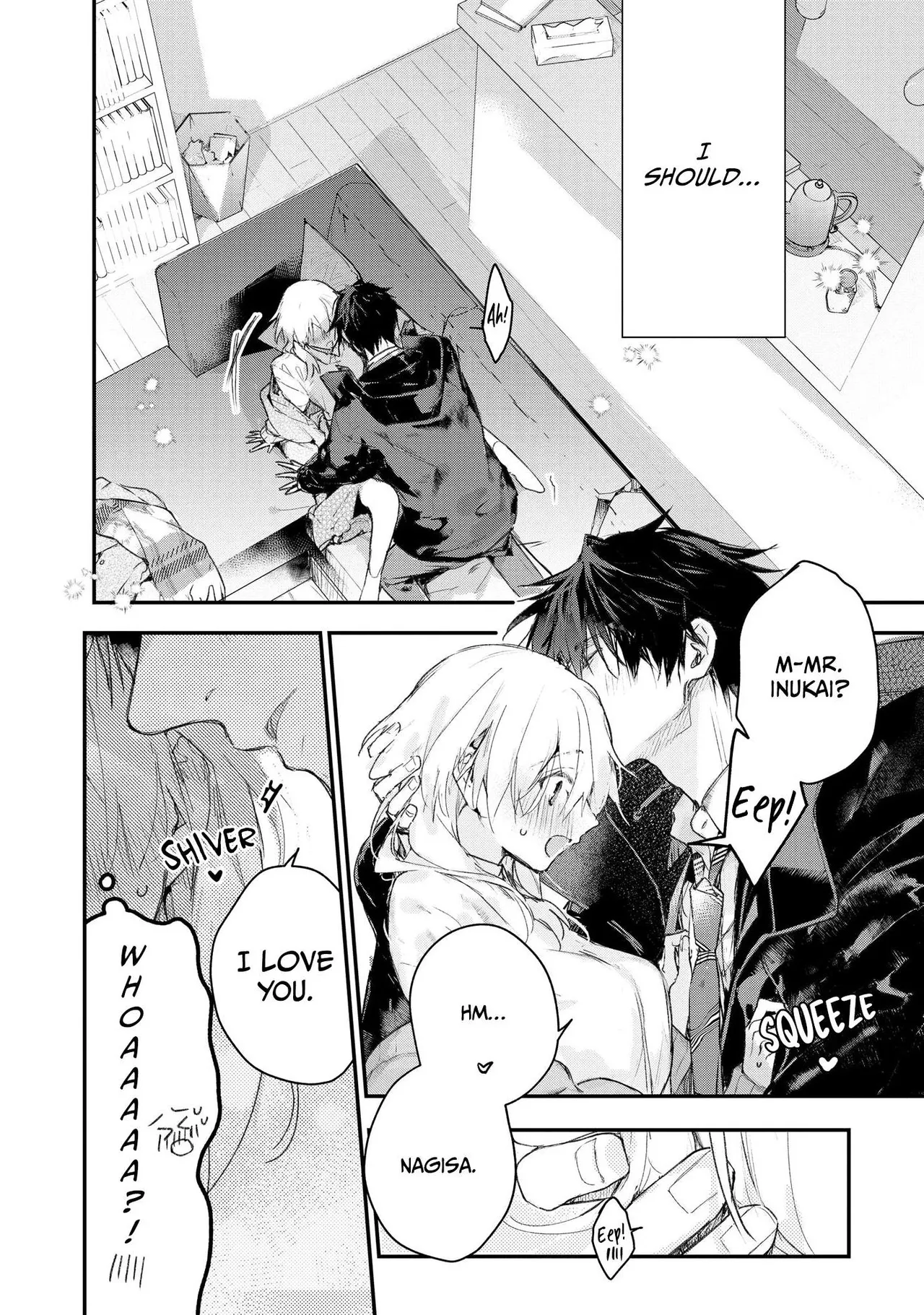 [Itosugi Joe]Inukai-san wa Kakure Dekiai Joushi | My Boss Secretly Adores Me: He Can't Hold Back His "Love" Tonight![English] Page 42