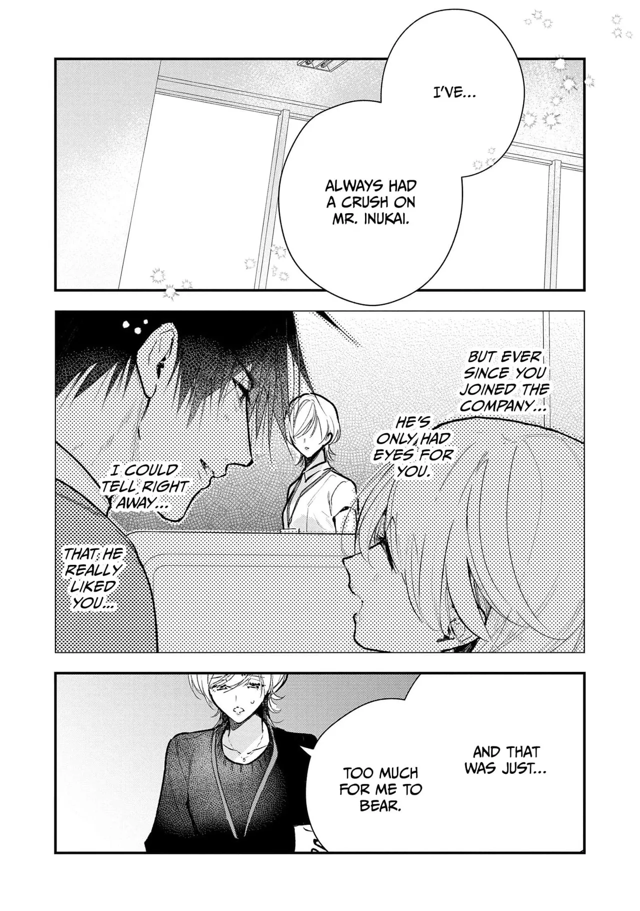 [Itosugi Joe]Inukai-san wa Kakure Dekiai Joushi | My Boss Secretly Adores Me: He Can't Hold Back His "Love" Tonight![English] Page 444
