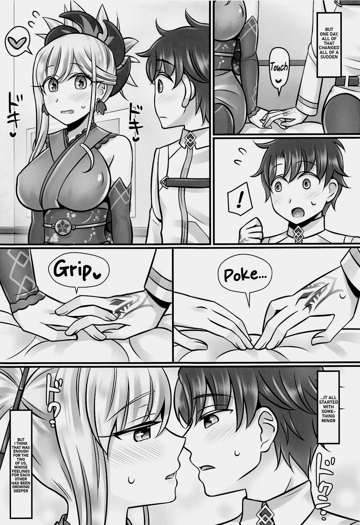 (C95) [Mabo Udon Teishoku (Yakisobapantarou, Negitoroko)]Musashi Love(Fate/Grand Order) [English] Page 4