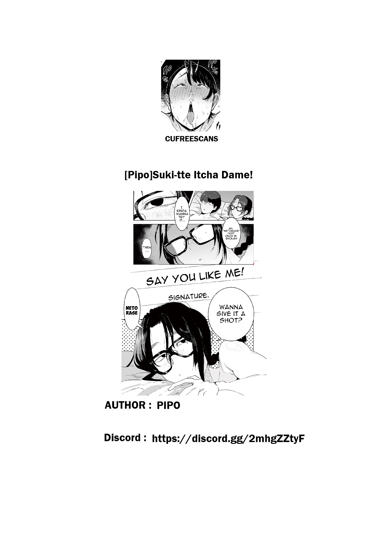 [Pipo]Suki-tte Itcha Dame! | You can't say i like you(COMIC Magnum Vol.207) [English] [cufreescans] Page 29