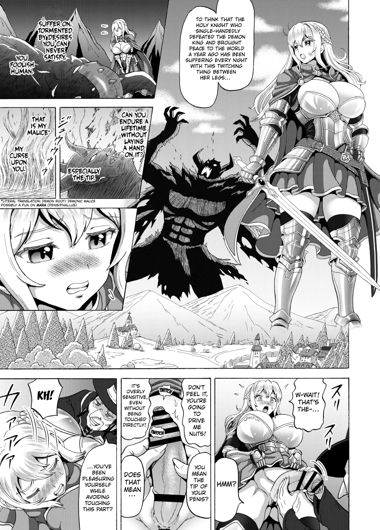 [Atsuatsu Mikan (Nukunuku Orange)]Onna Seikishi to Mahan no Noroi[English] [Kuraudo] Page 4